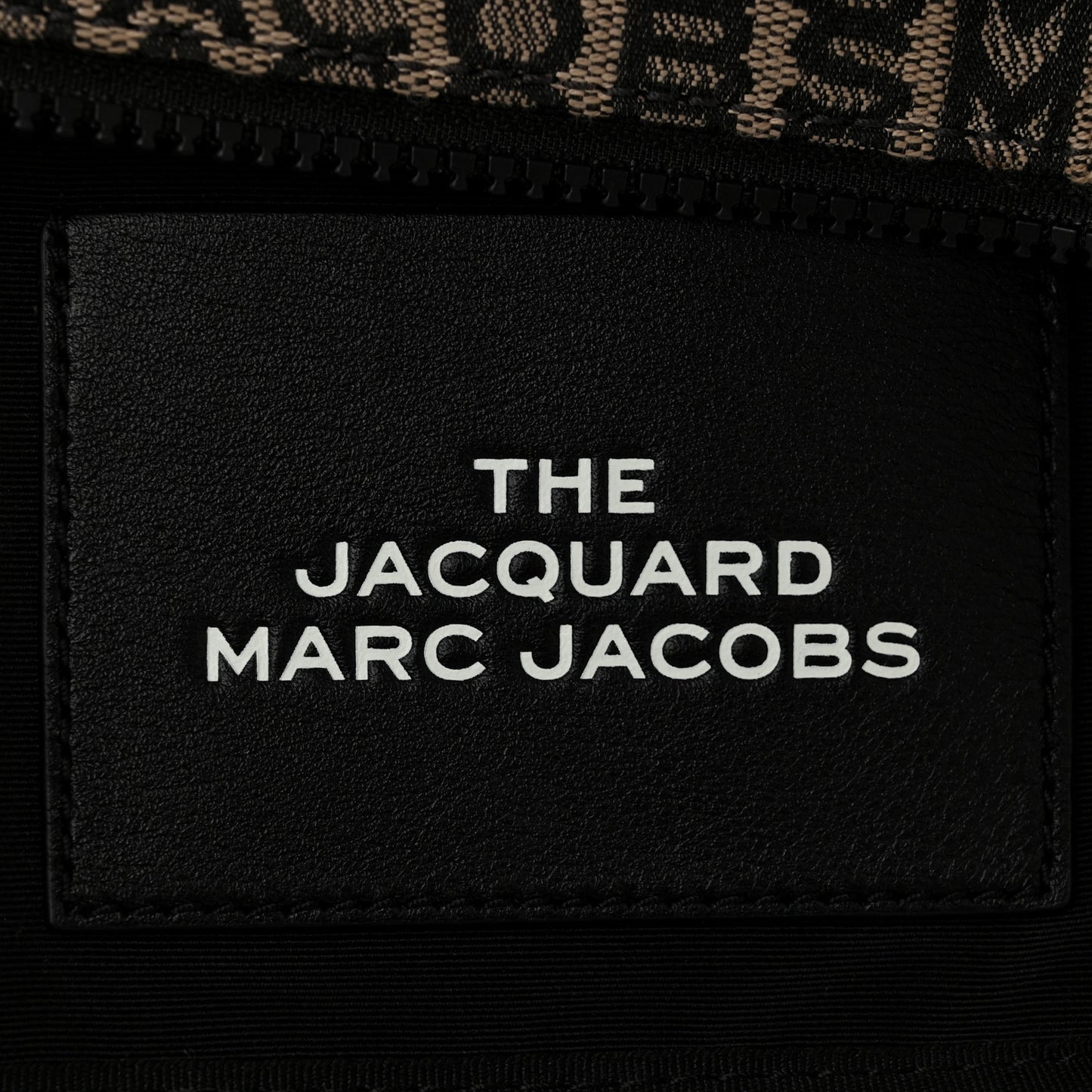 Cotton Jacquard Monogram Mini The Traveler Tote Bag Beige Multicolor