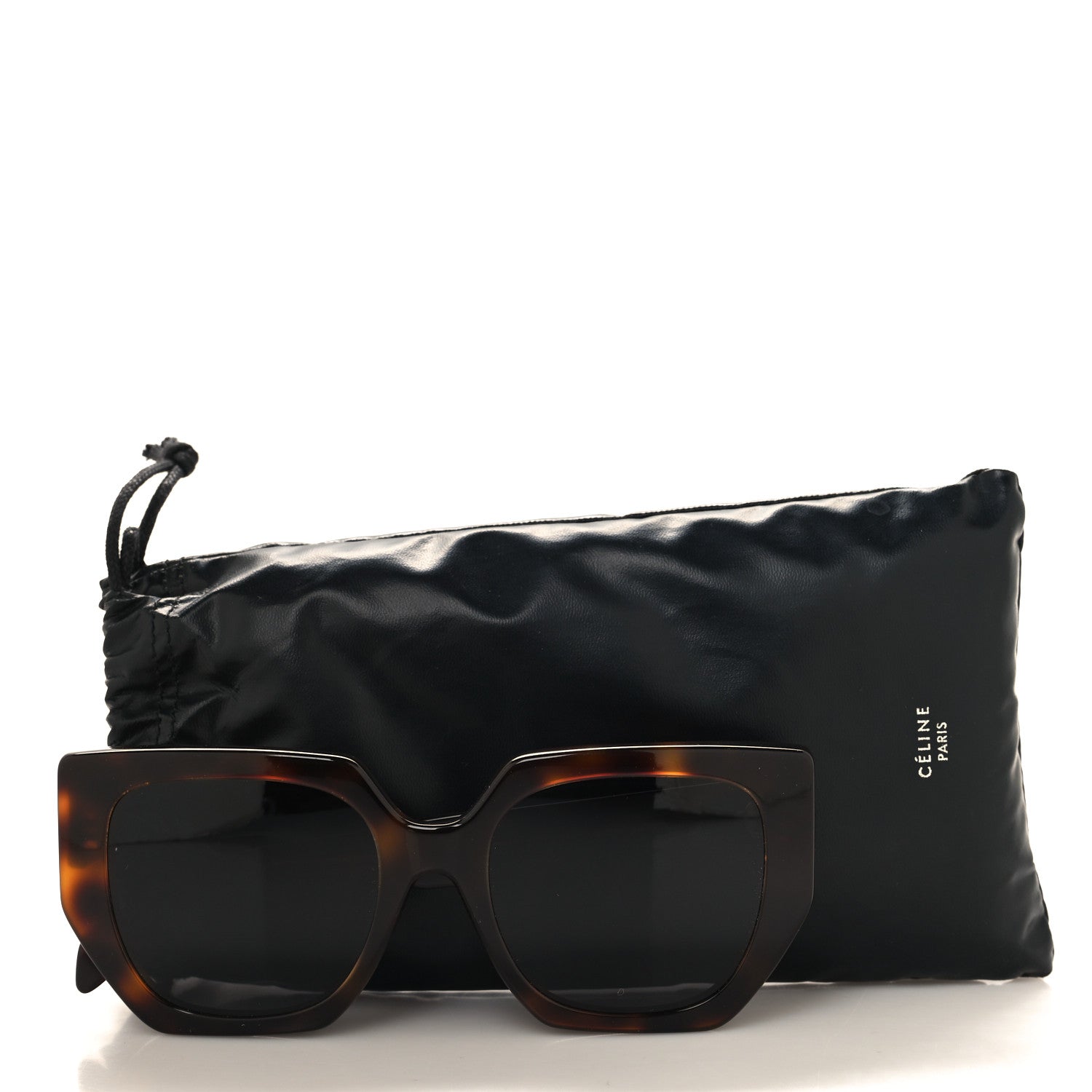 Celine Acetate Sunglasses CL40239F Tortoise 7 of 7