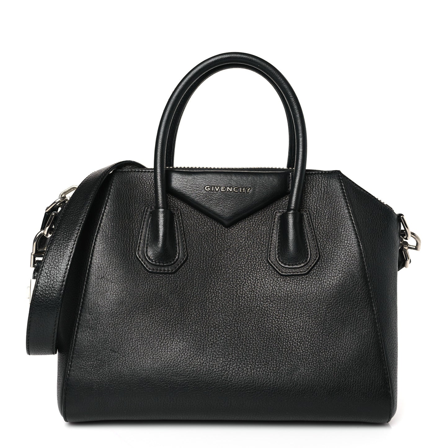 Sugar Goatskin Small Antigona Black