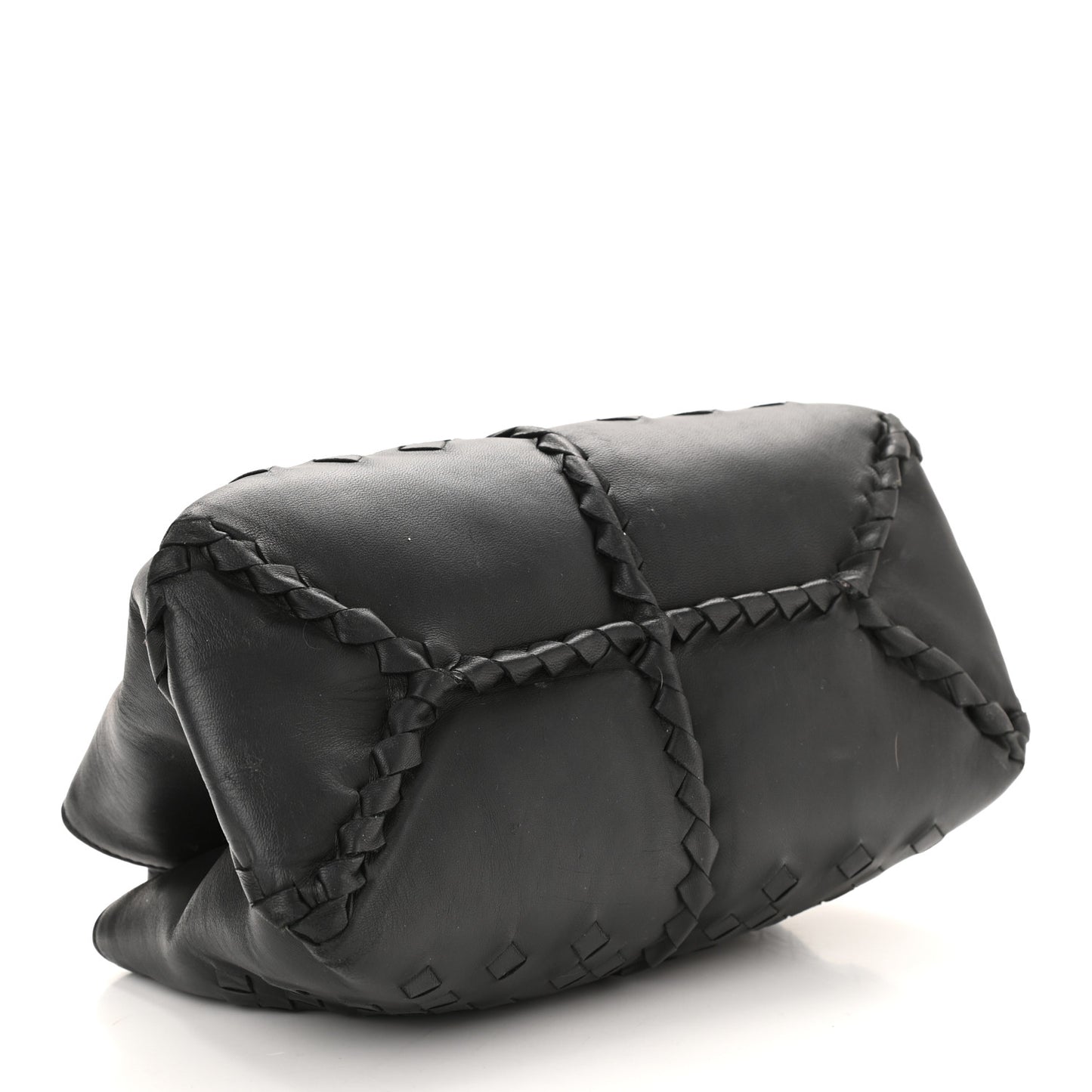 Nappa Intrecciato Tote Black