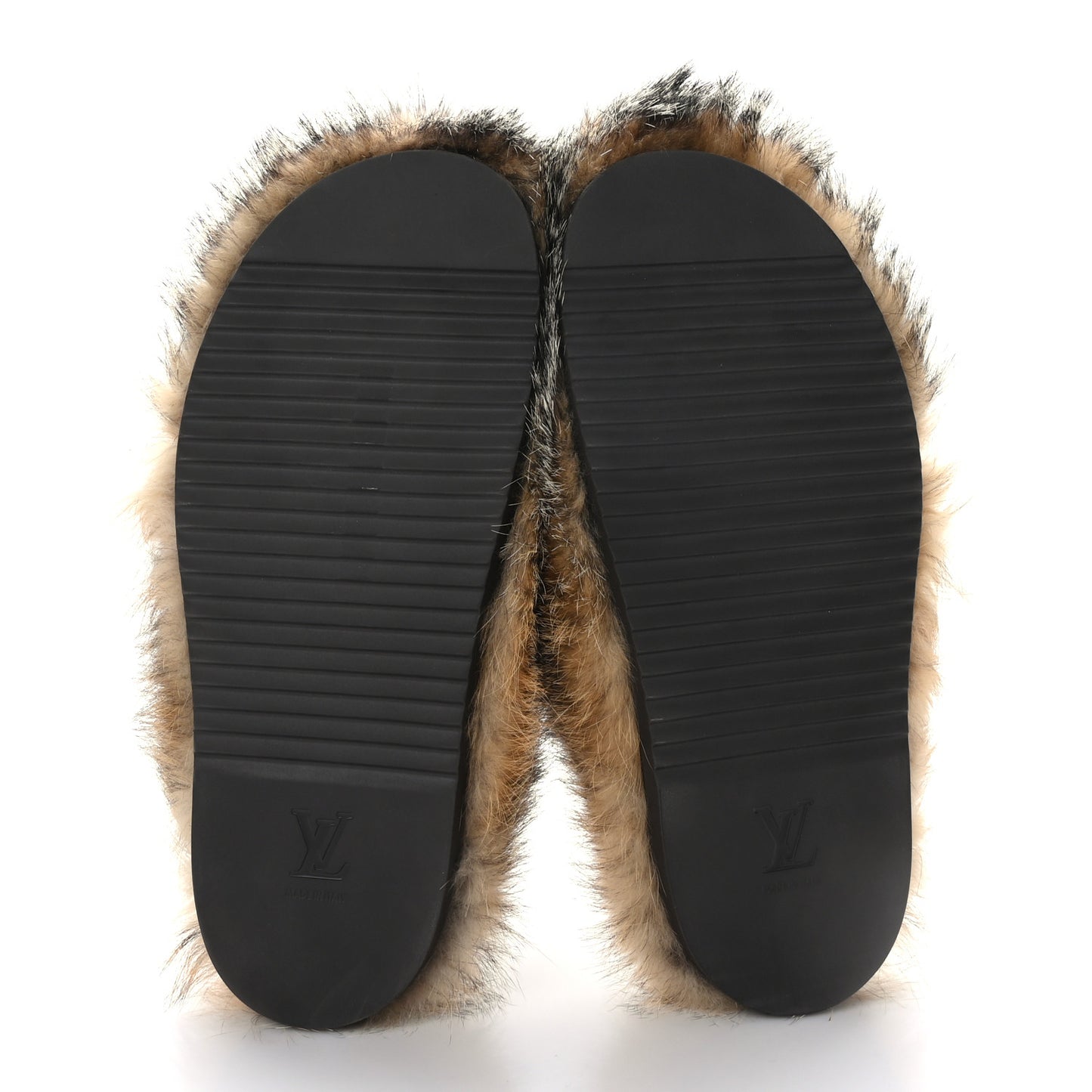 Fox Fur Mens LV Easy Mules 8.5 Brown