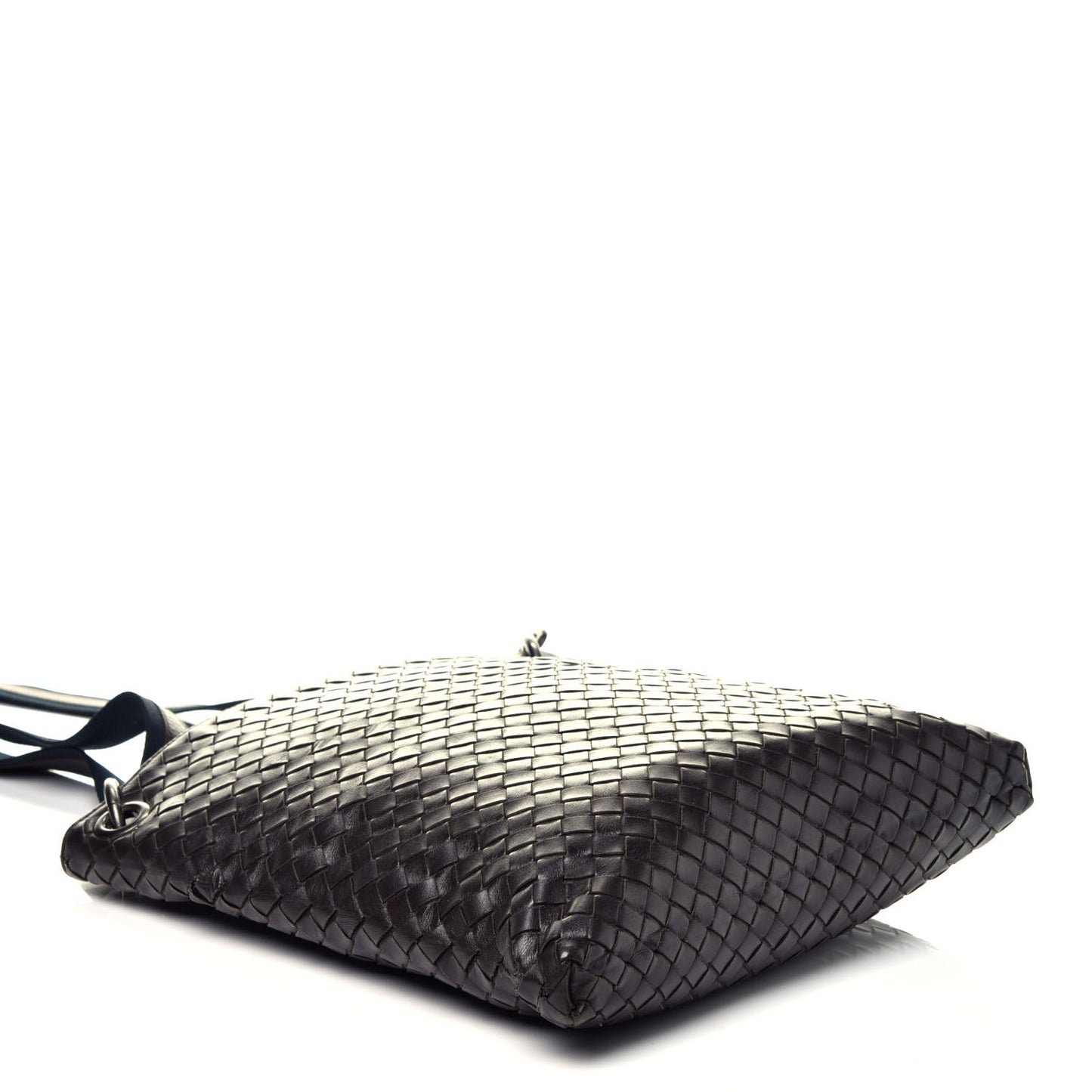 Nappa Intrecciato VN Crossbody Messenger Bag Ebano