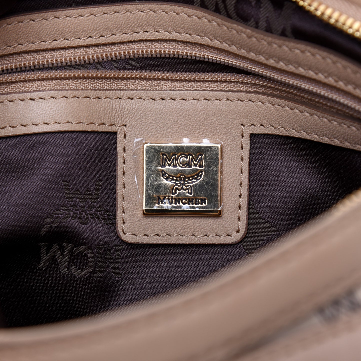 Visetos Baguette Bag Beige