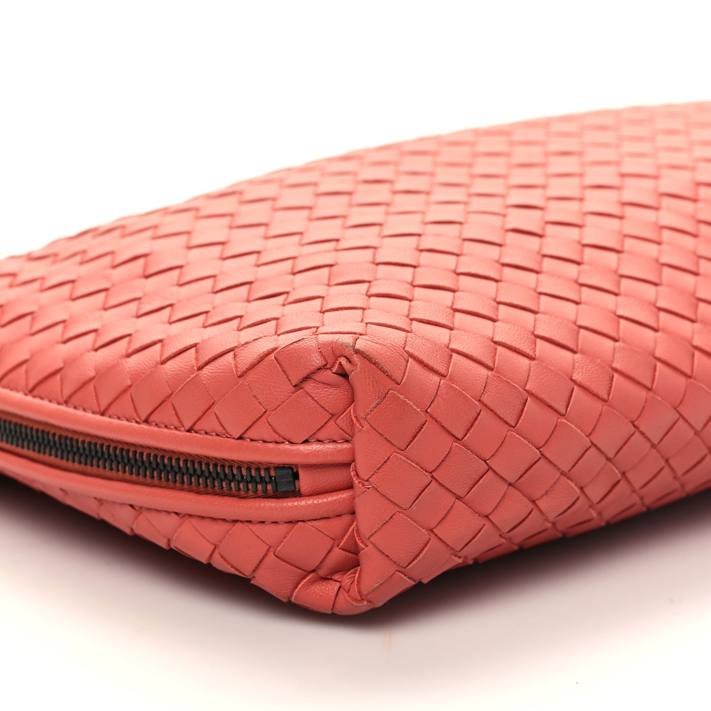 Nappa Intrecciato Large Nodini Crossbody Messenger Quarzo