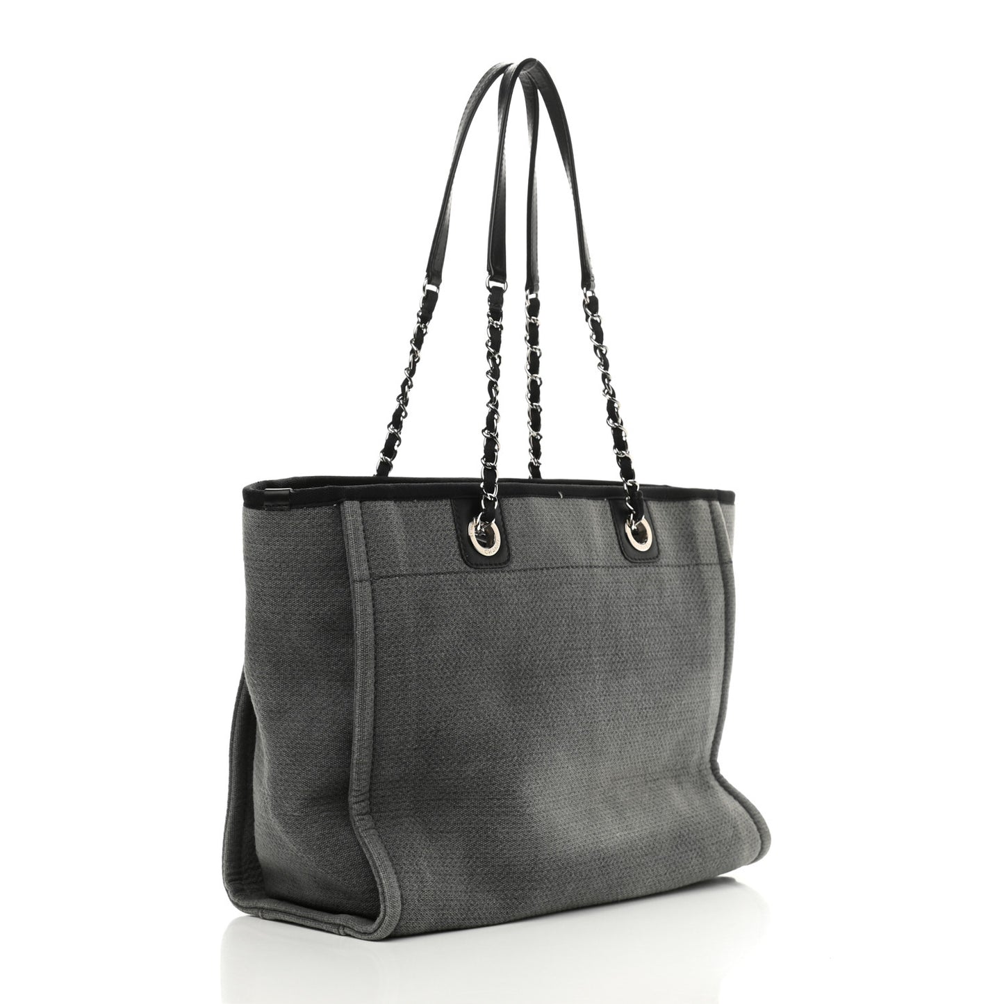 Canvas Small Deauville Tote Grey