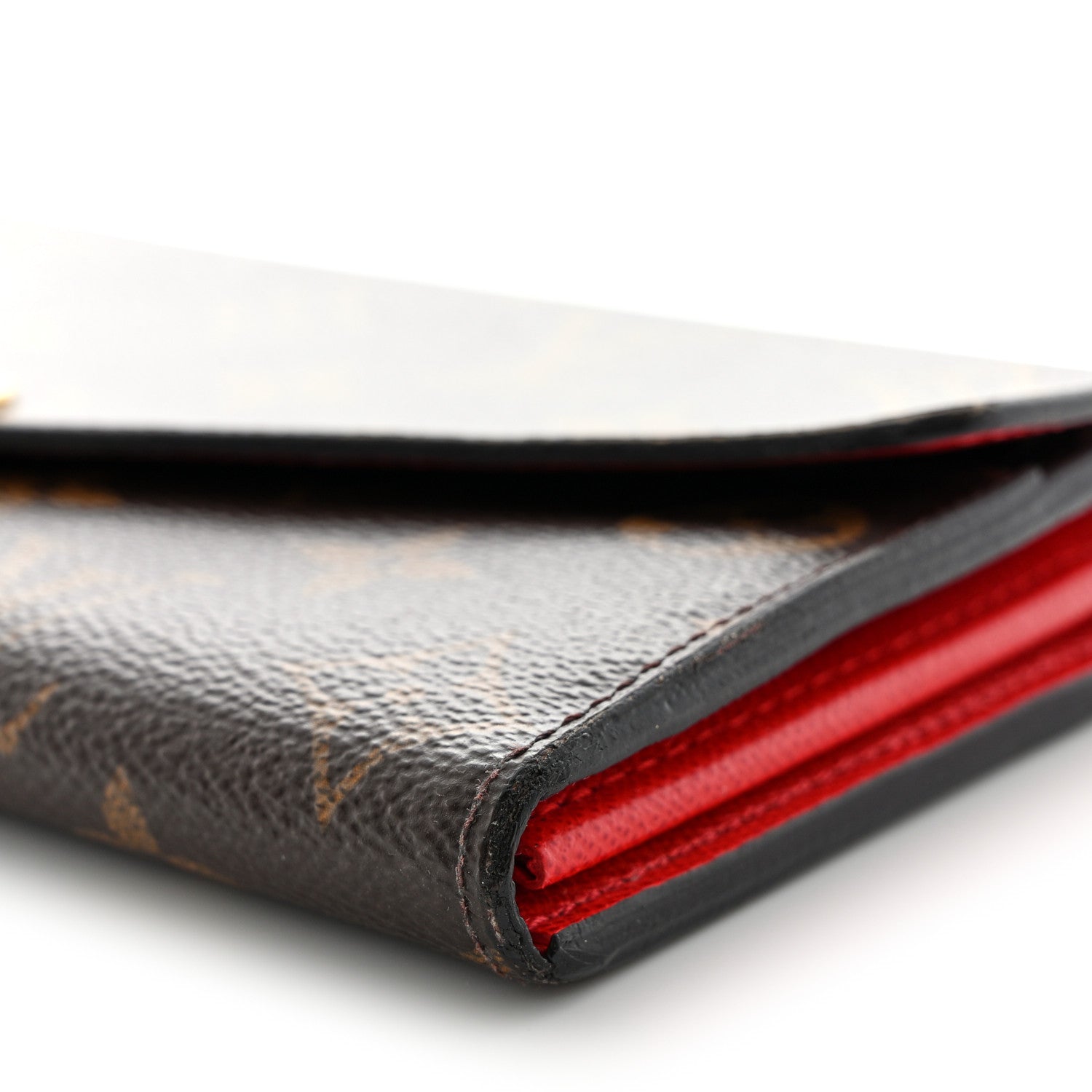 Louis Vuitton Monogram Sarah Wallet NM Coquelicot 9 of 12