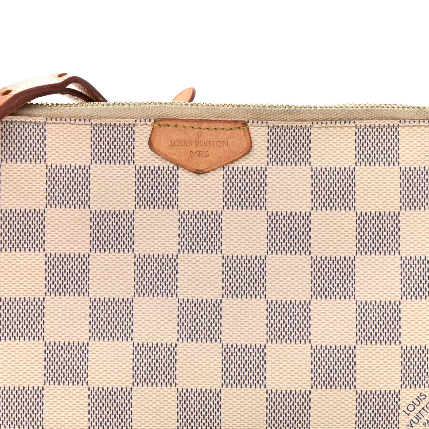 Damier Azur Double Zip Pochette