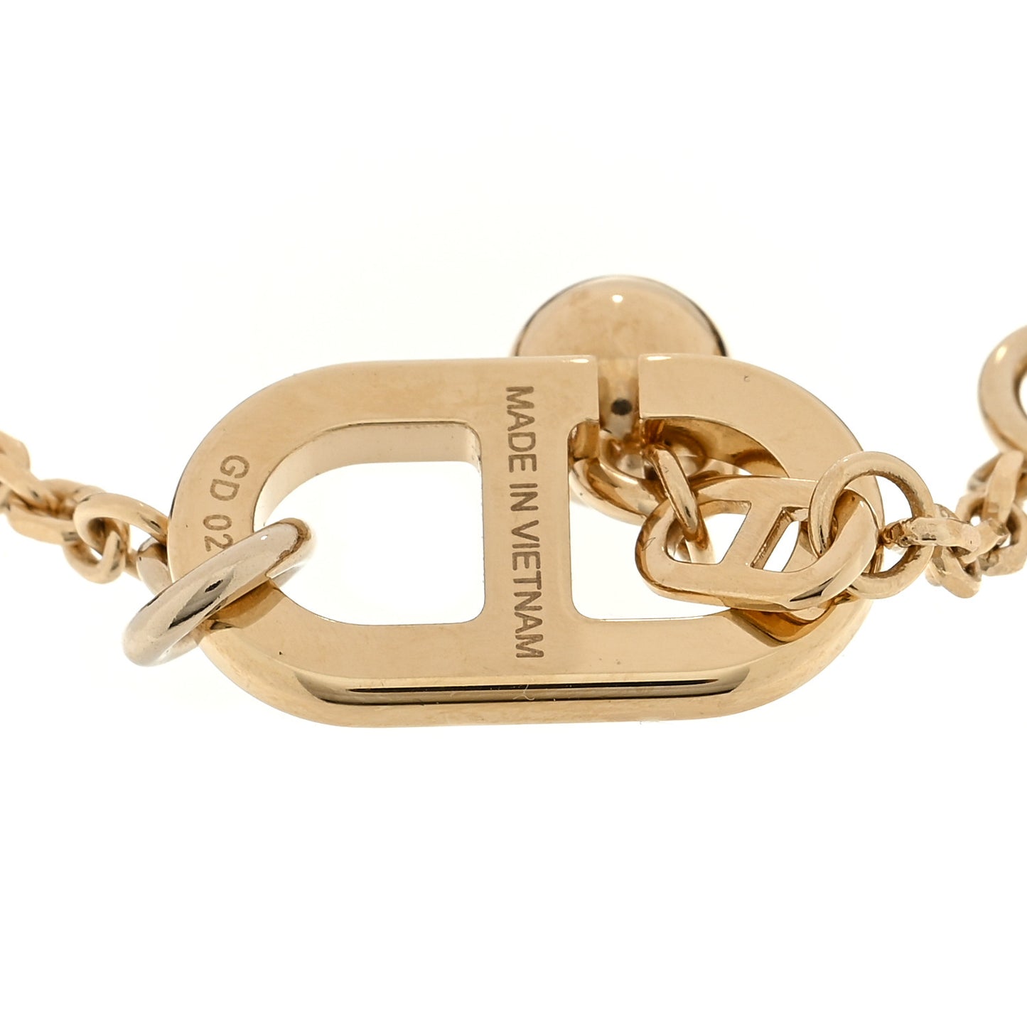 Lacquered Permabrass Sur Mer Bracelet Gold