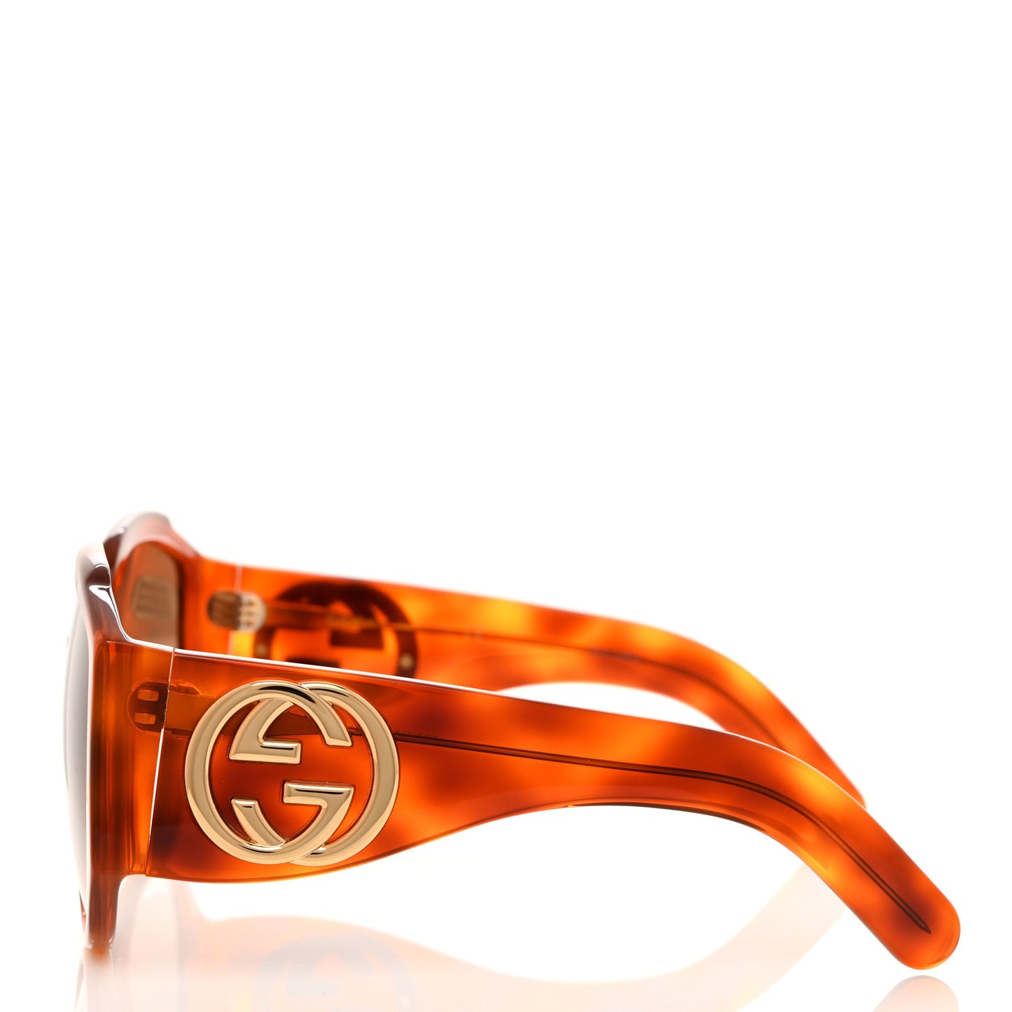 Acetate Oversized Interlocking GGG0151S Sunglasses Tortoise