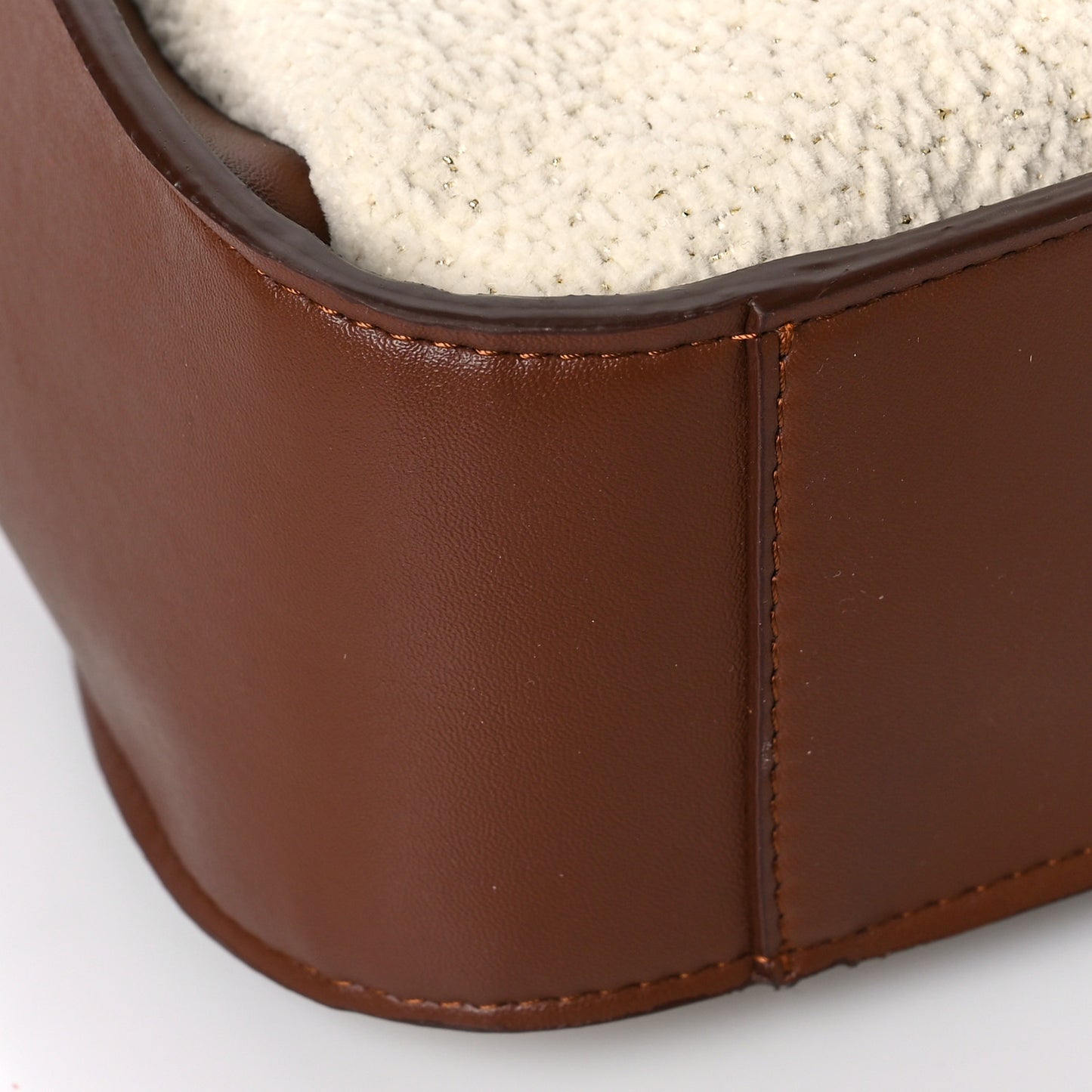 Eco Chenille Perforated Logo Mini Crossbody