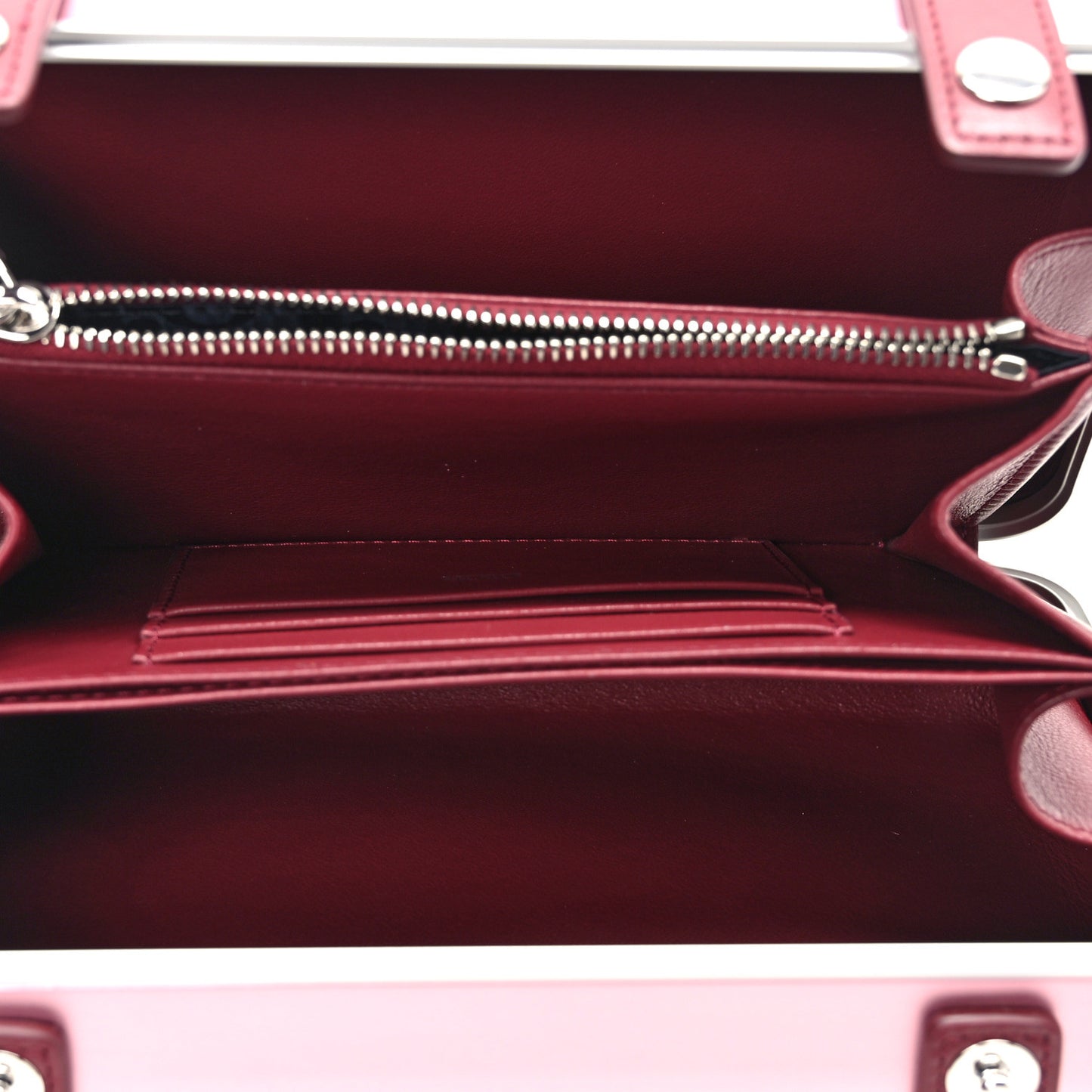 X RIMOWA Aluminum Personal Clutch On Strap Rose