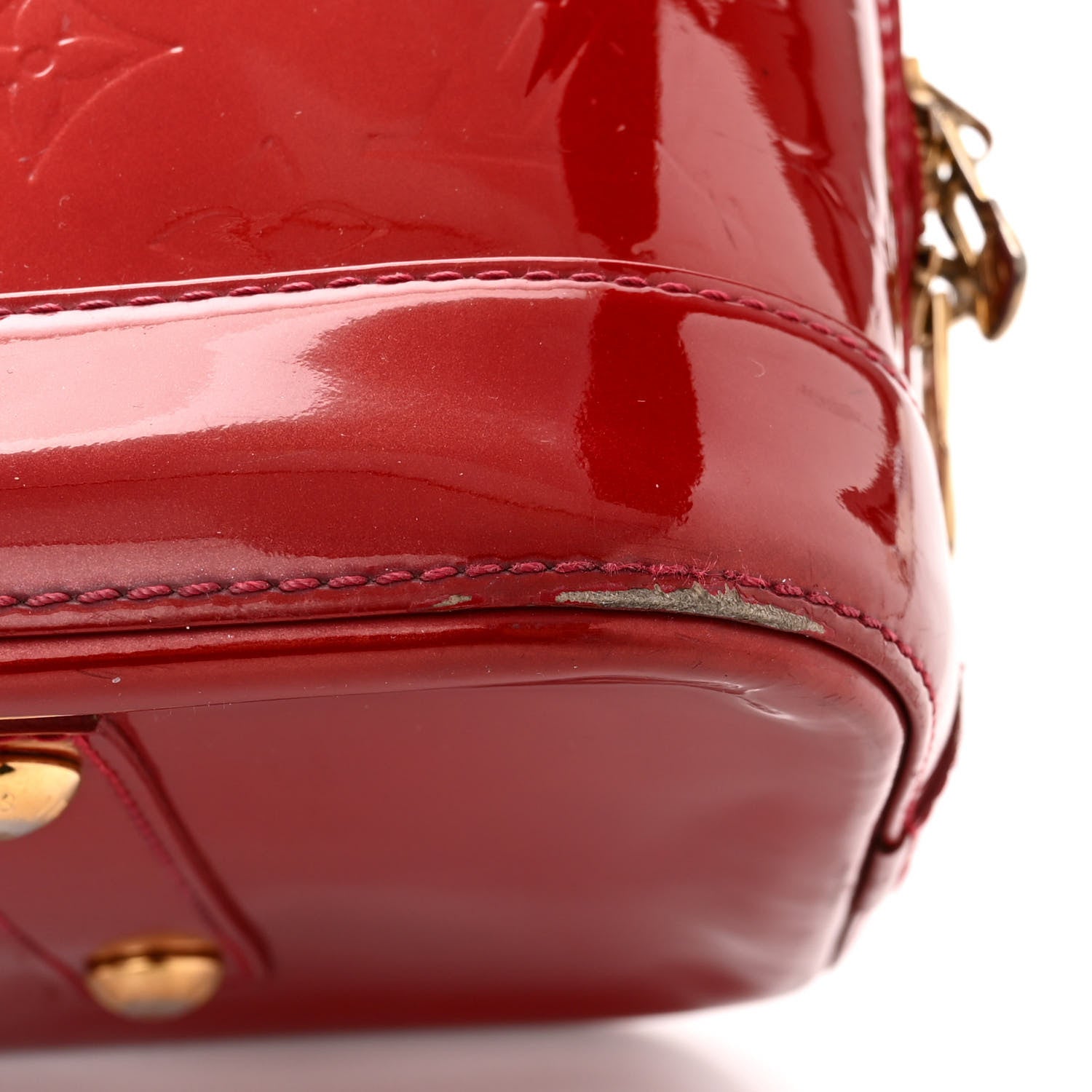 Louis Vuitton Vernis Alma GM Rose Indien 14 of 18