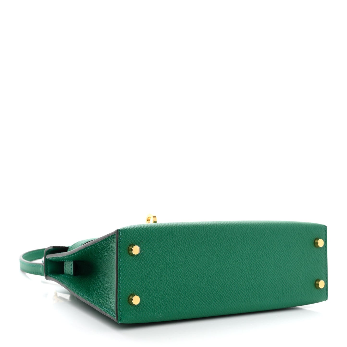 Epsom Mini Kelly Sellier 20 Vert Vertigo