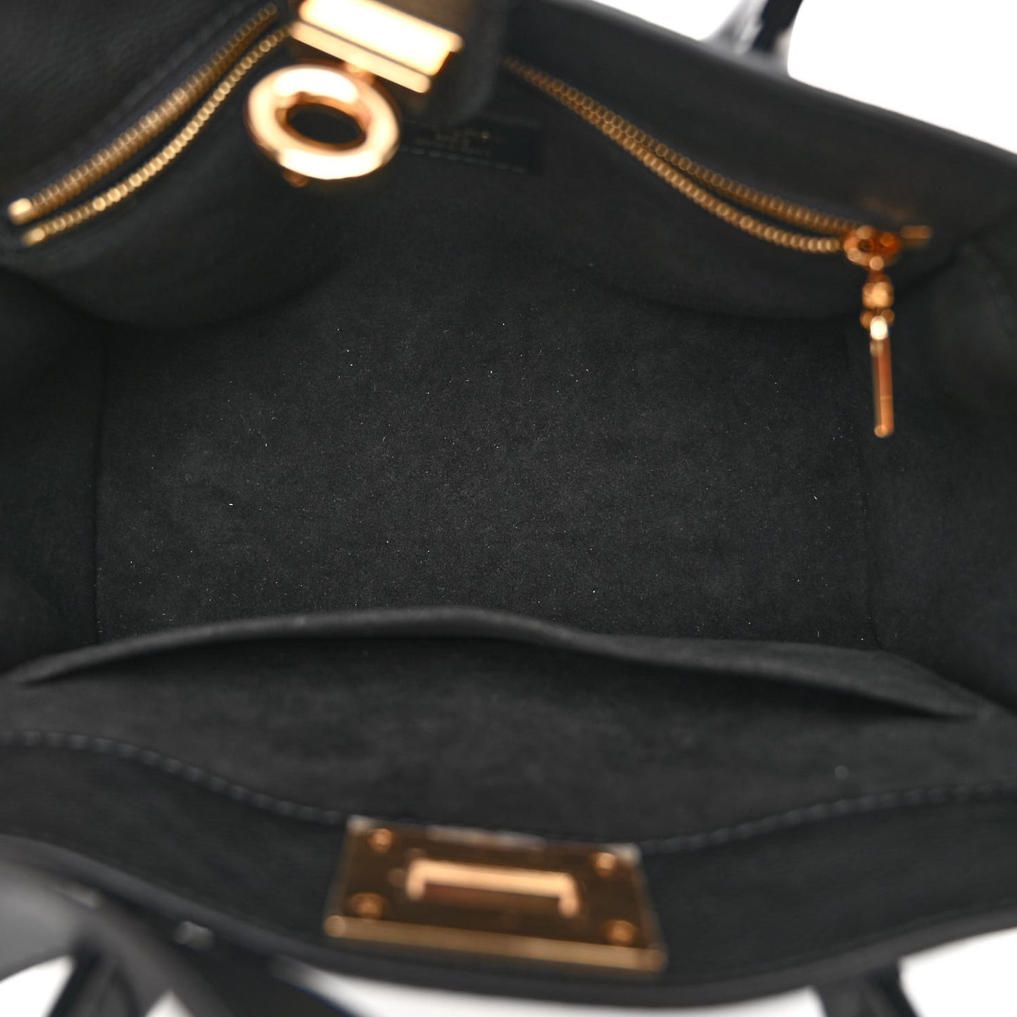 Calfskin Monogram On My Side PM Black