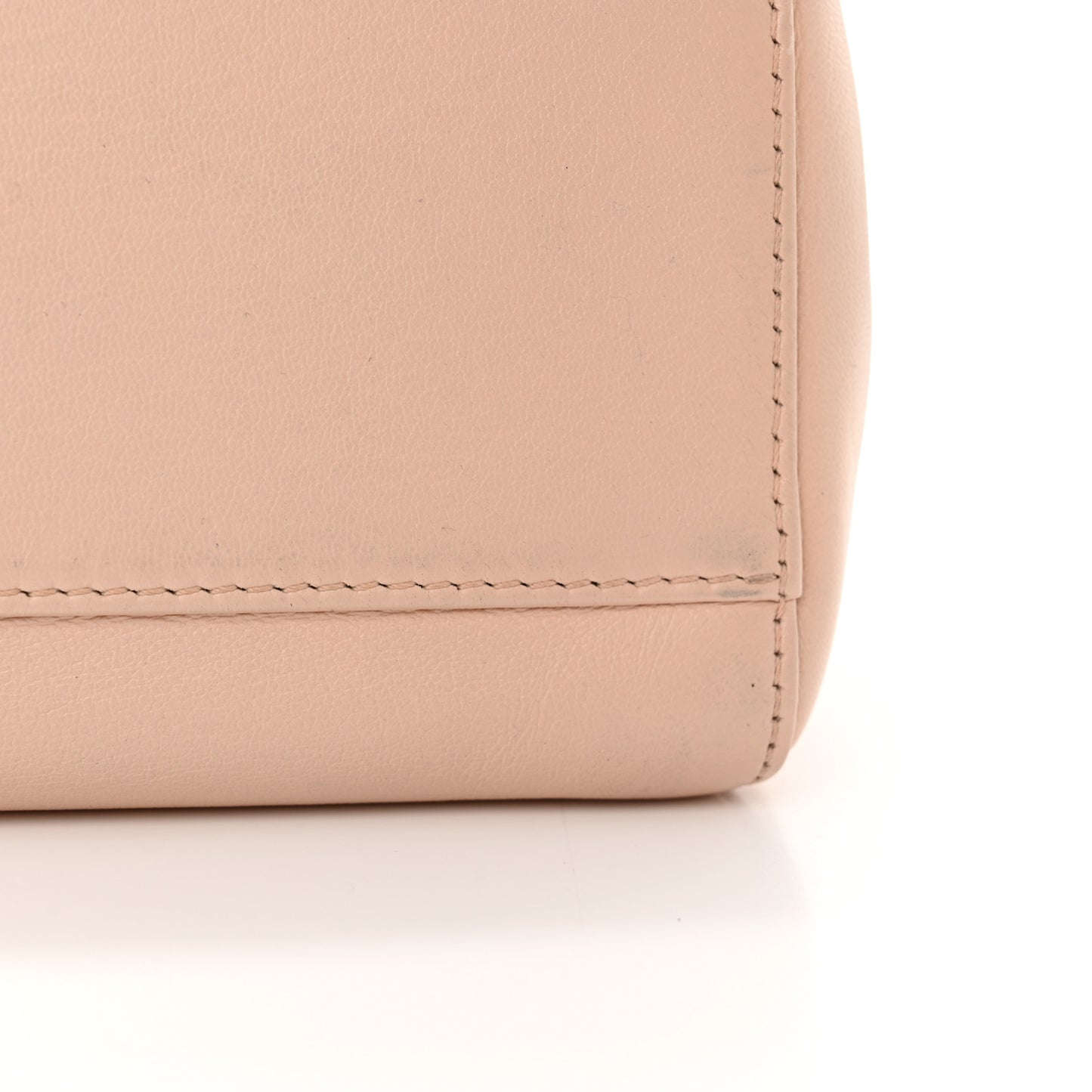 Nappa Colorblock Mini Peekaboo Iconic Satchel Plaster Banana Grigio Polvere