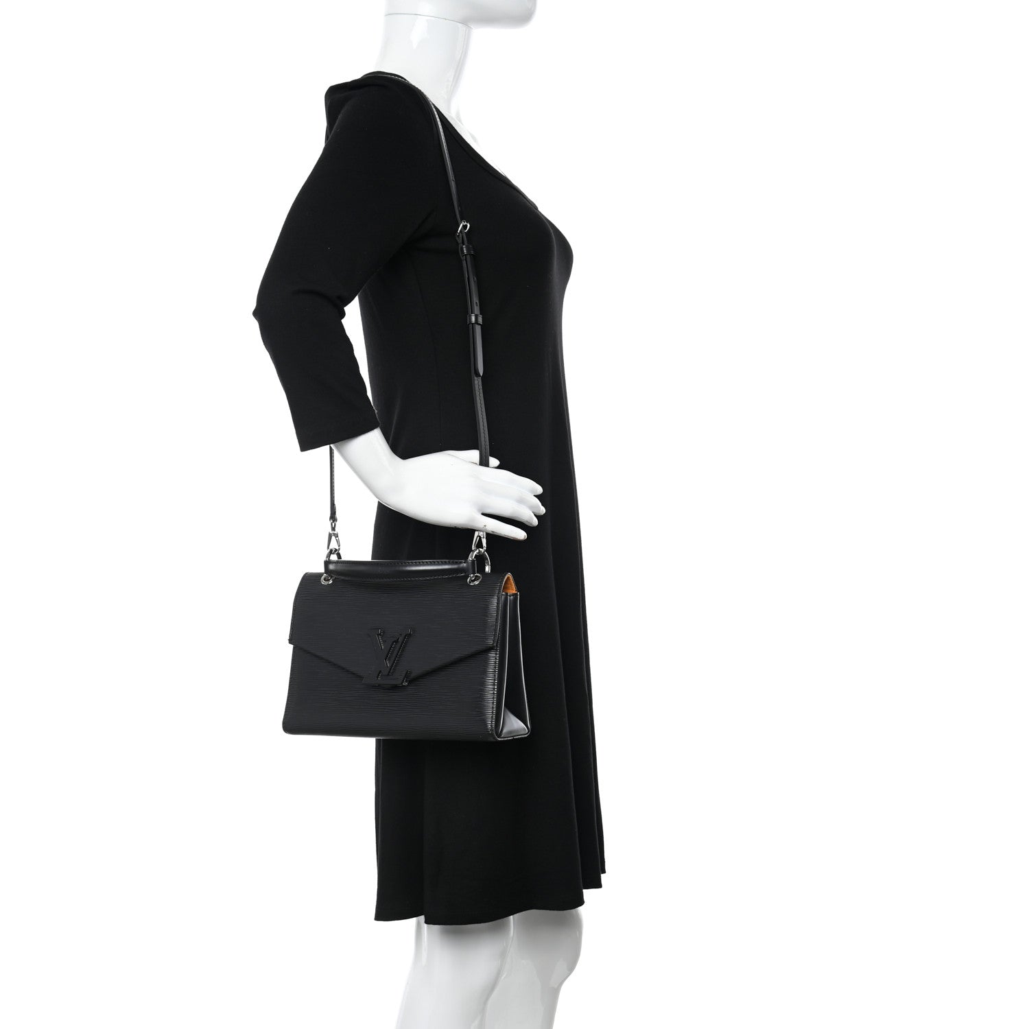 Louis Vuitton Epi Pochette Grenelle Black 2 of 10