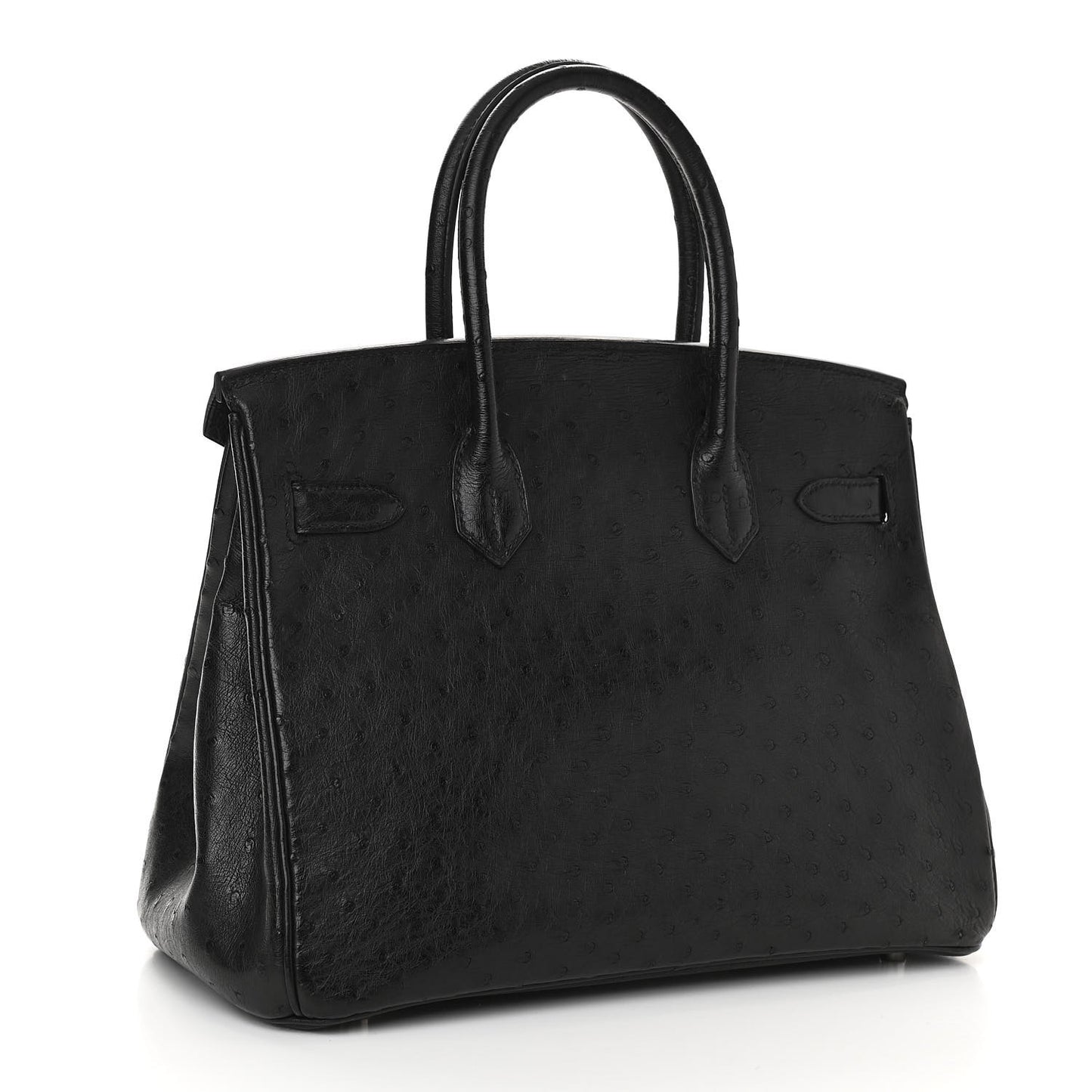 Ostrich Birkin 30 Black