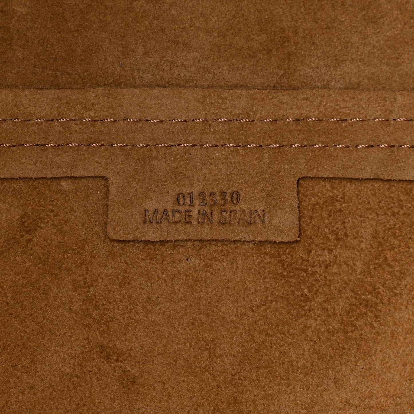 Shiny Calfskin Medium Puzzle Fold Tote Warm Desert