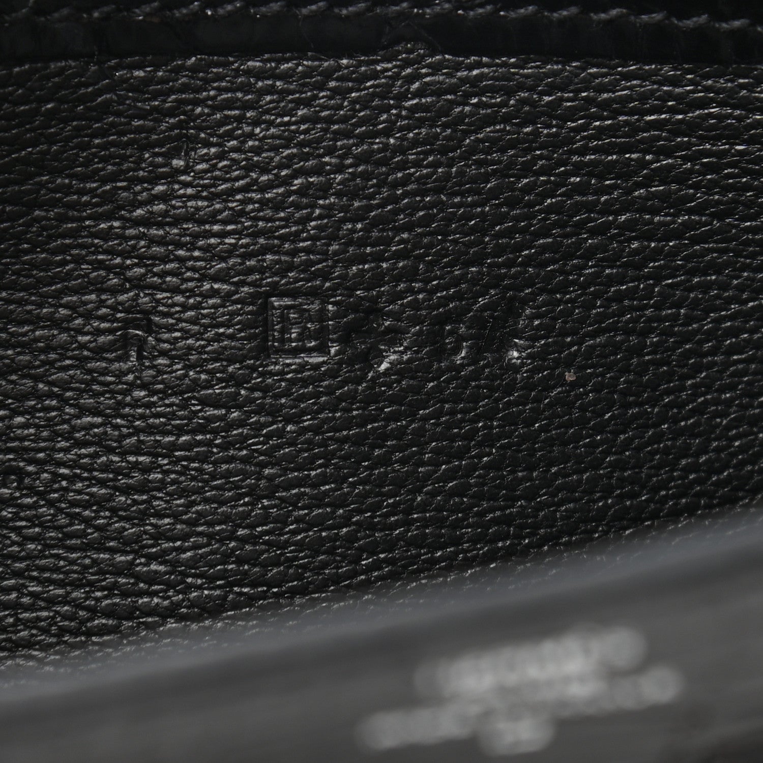 Hermes Shiny Alligator Constance Long Wallet Black 6 of 10