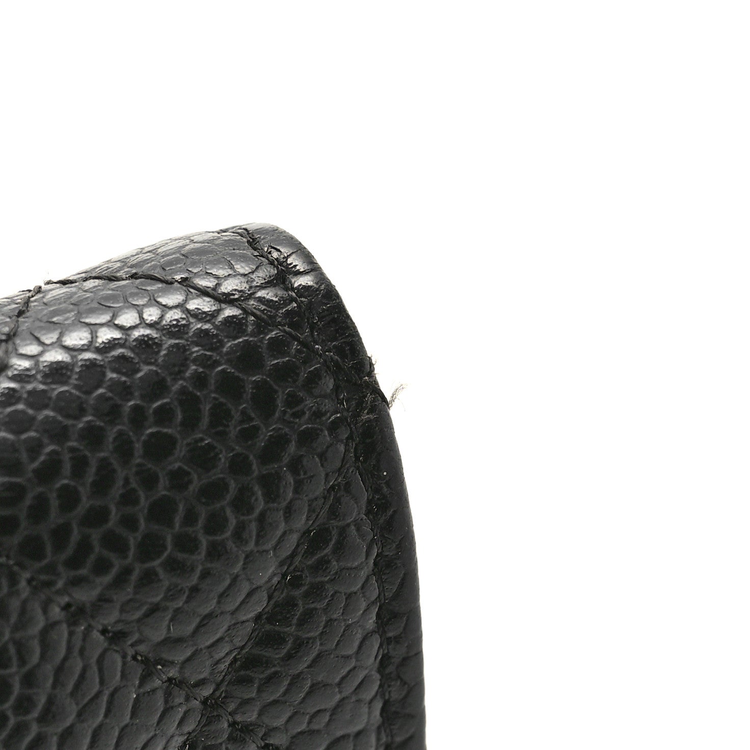 Chanel Caviar Quilted Flap Card Holder Black 9 of 9