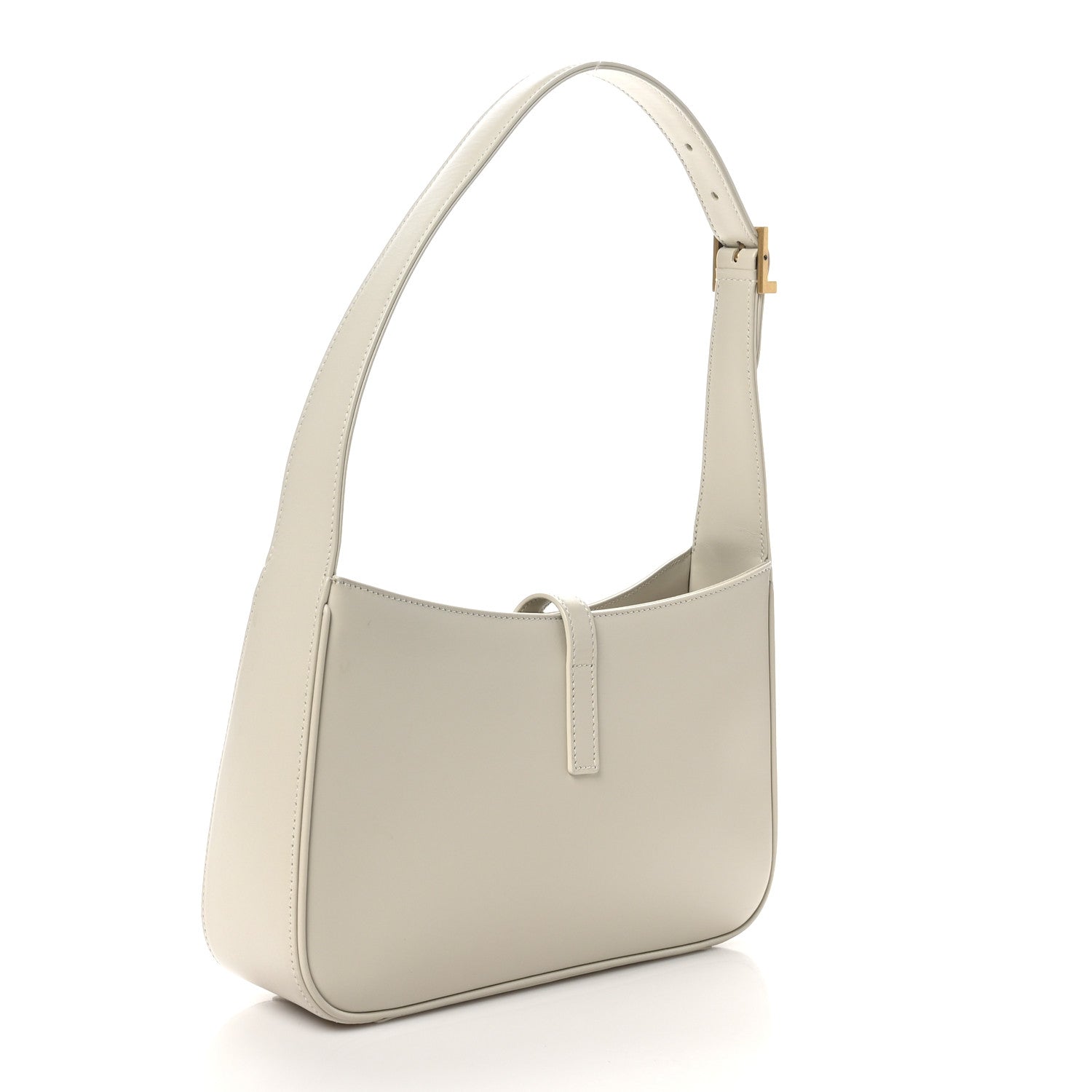 Saint Laurent Smooth Calfskin Le 5 A 7 Hobo Crema Soft 3 of 10