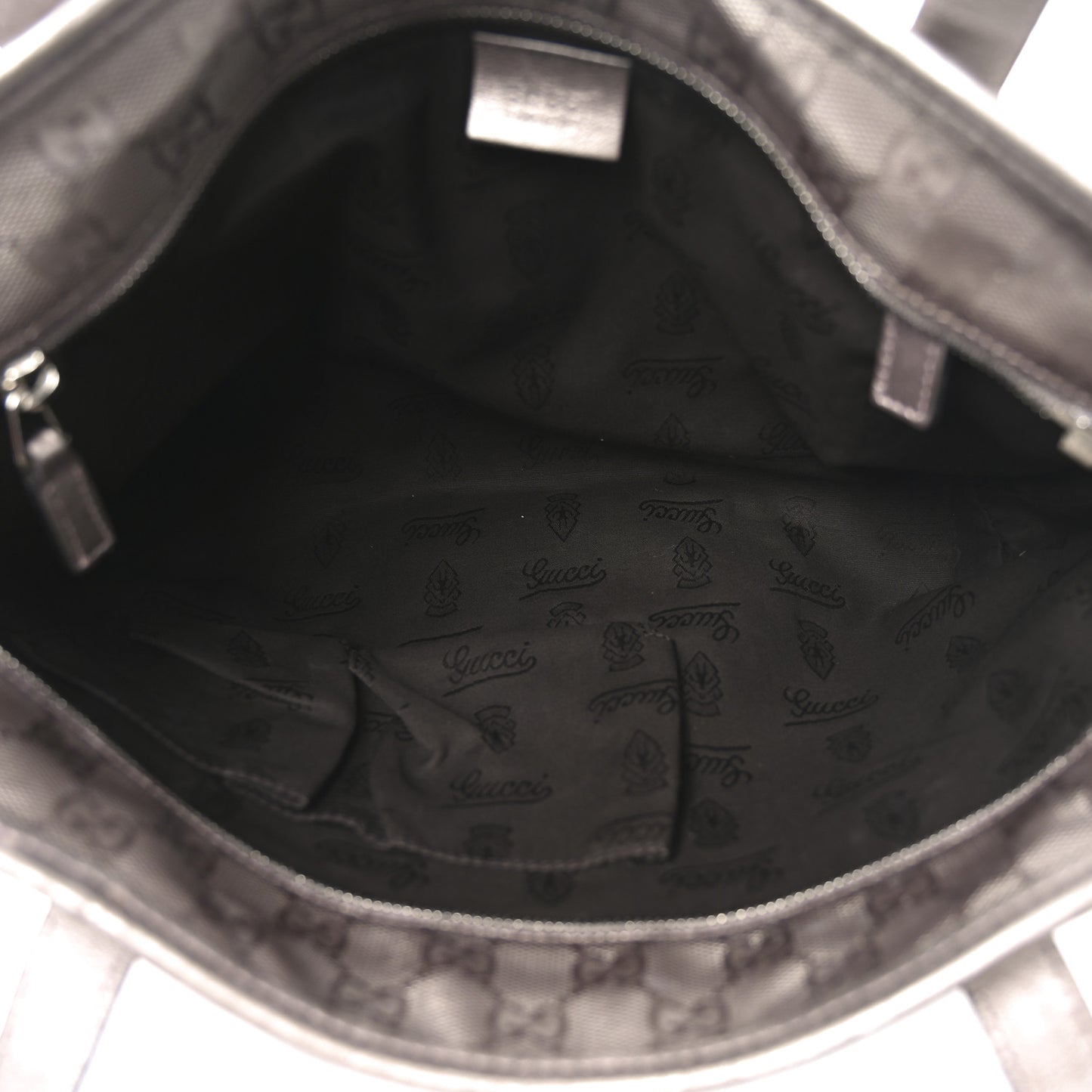 Imprime Monogram Small Joy Tote Pewter