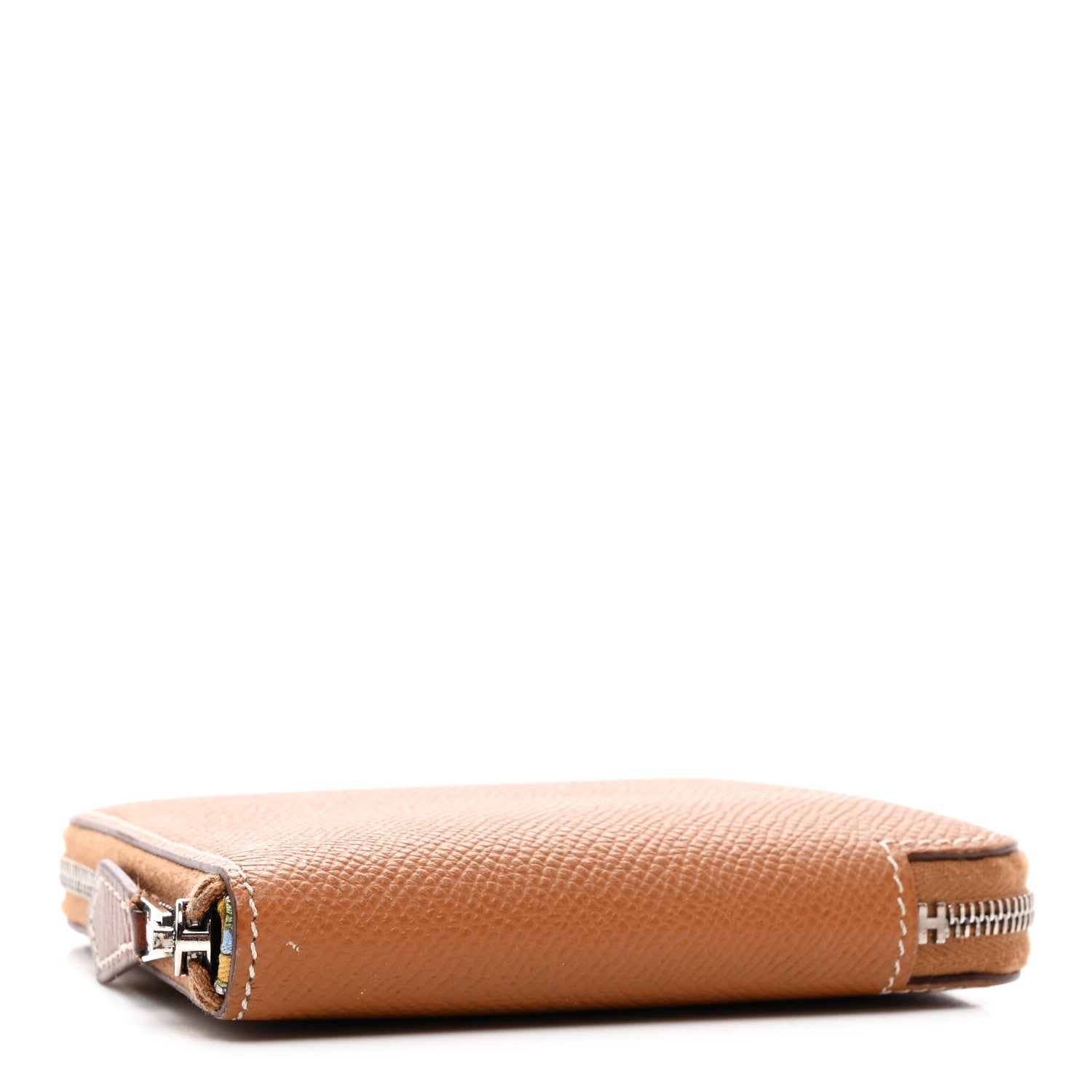 Hermes Epsom Silk'in Compact Wallet Gold 4 of 8