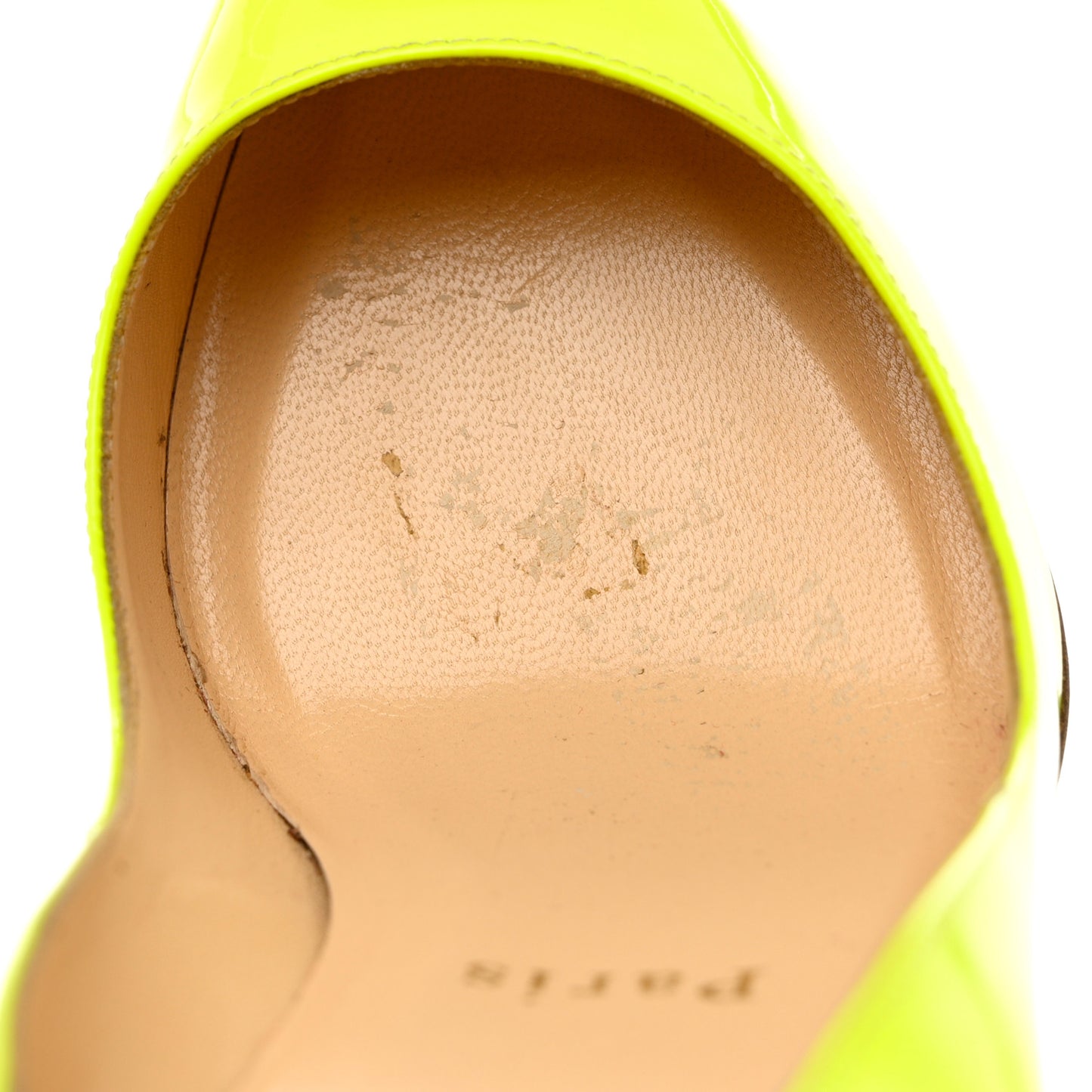 Patent Pigalle 120 Pumps 35 Fluo Yellow