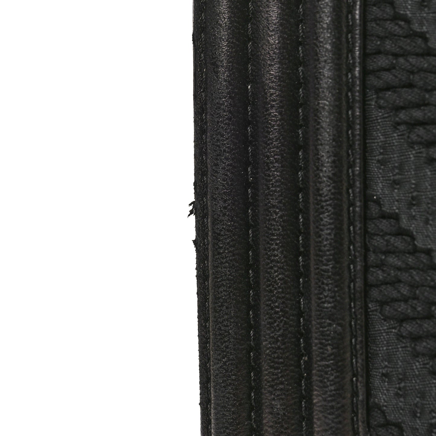 Fabric Chevron Braided Medium Boy Flap Black