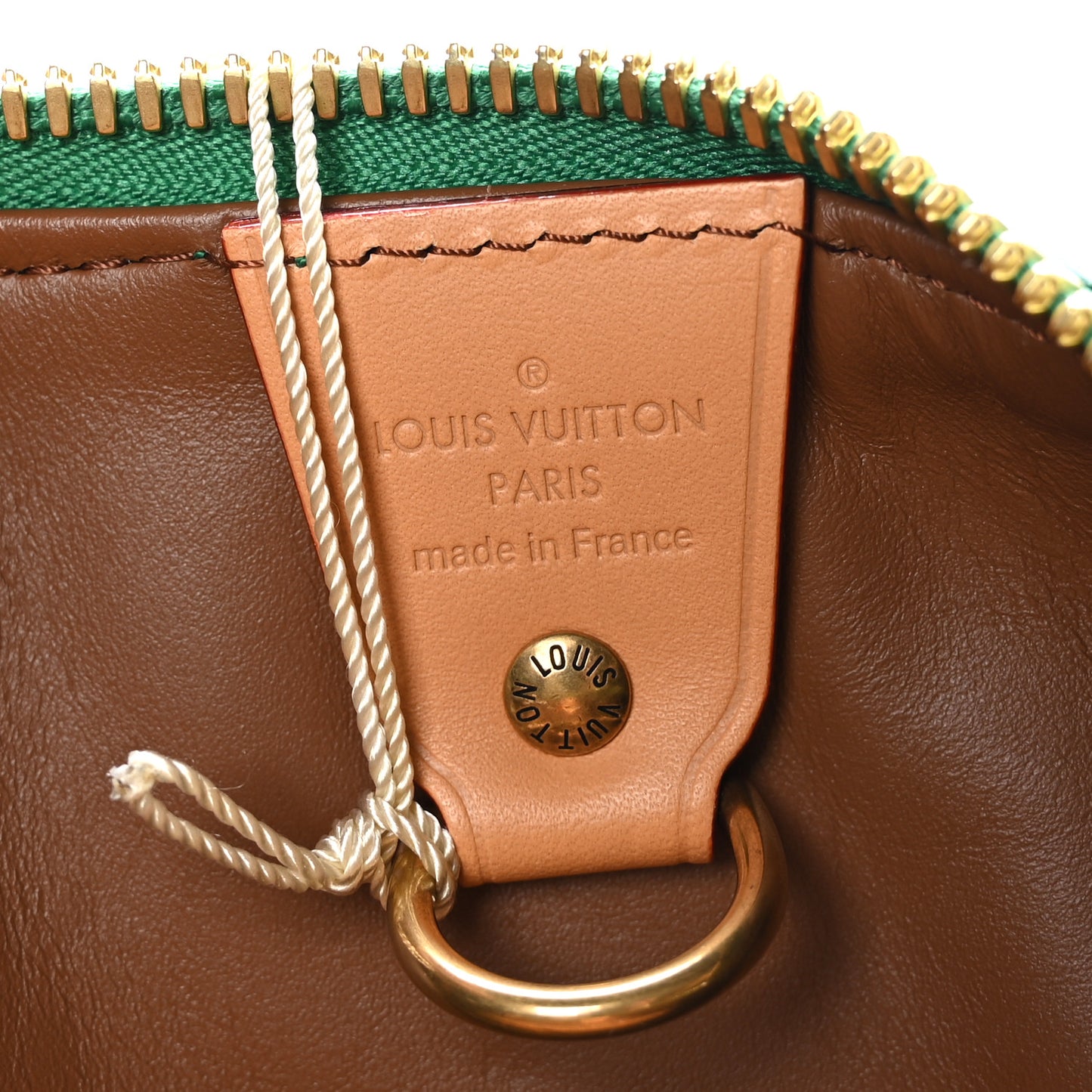 Calfskin Monogram Speedy P9 Bandouliere 40 Green