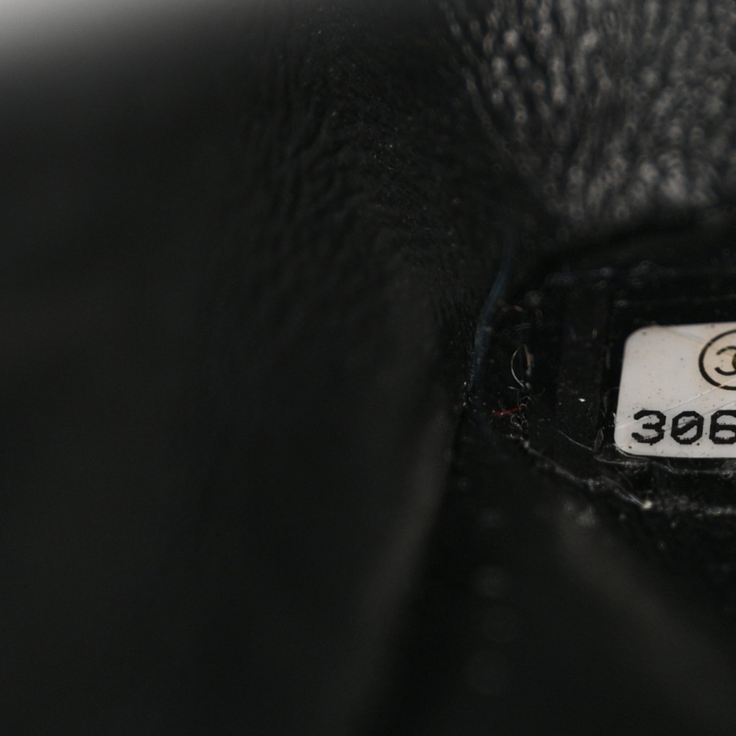 Lambskin Chevron Quilted Small Double Flap Black