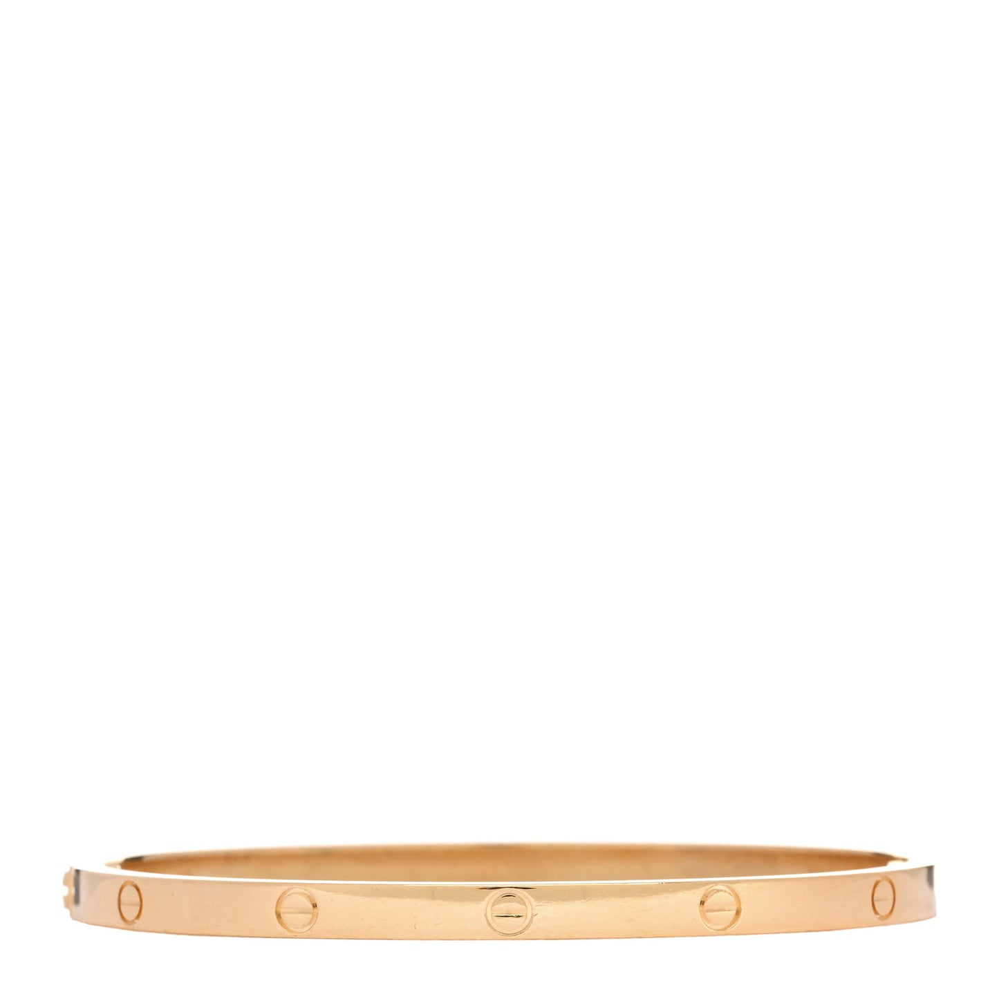 18K Yellow Gold Small LOVE Bracelet 16