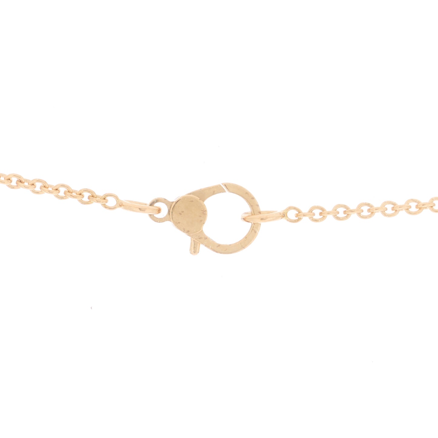 18K Rose Gold Green Sapphire Finesse Pendant Necklace