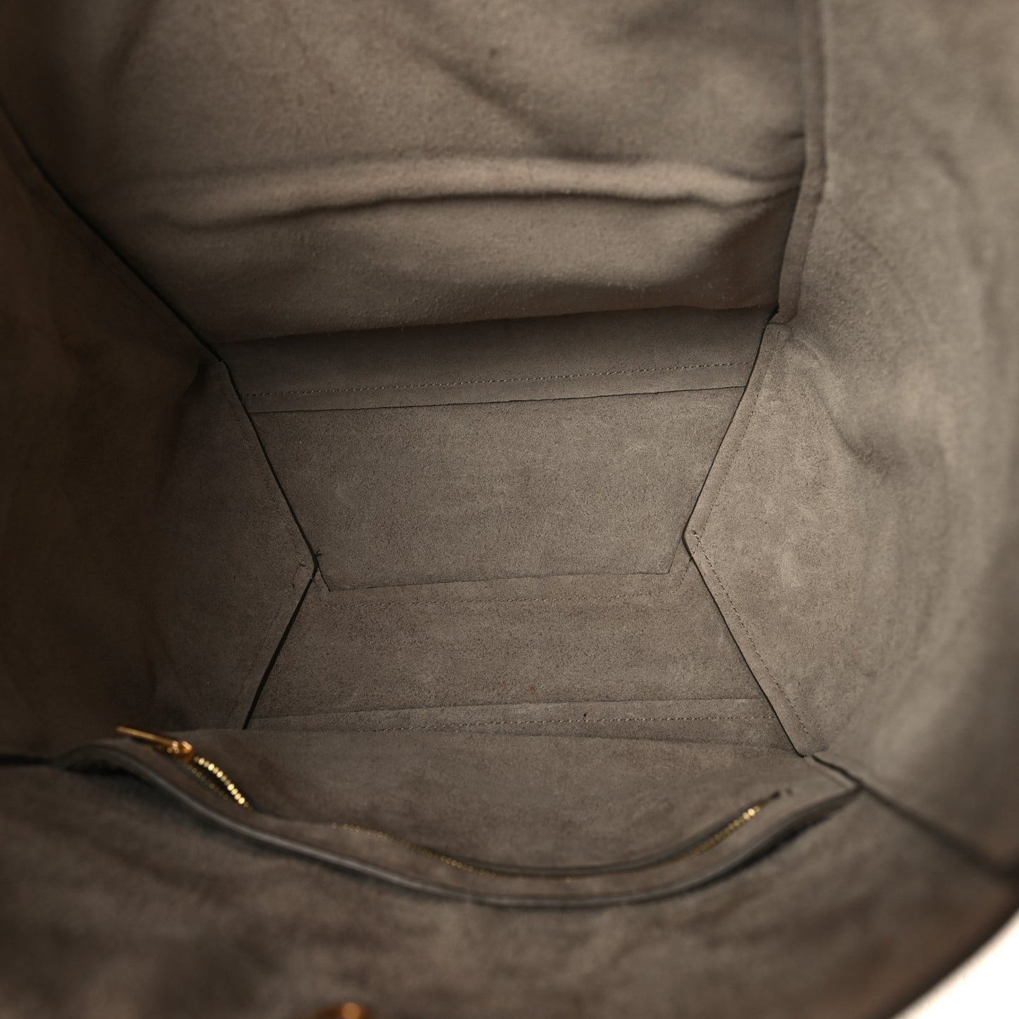 Soft Grained Calfskin Sangle Bucket Bag Taupe