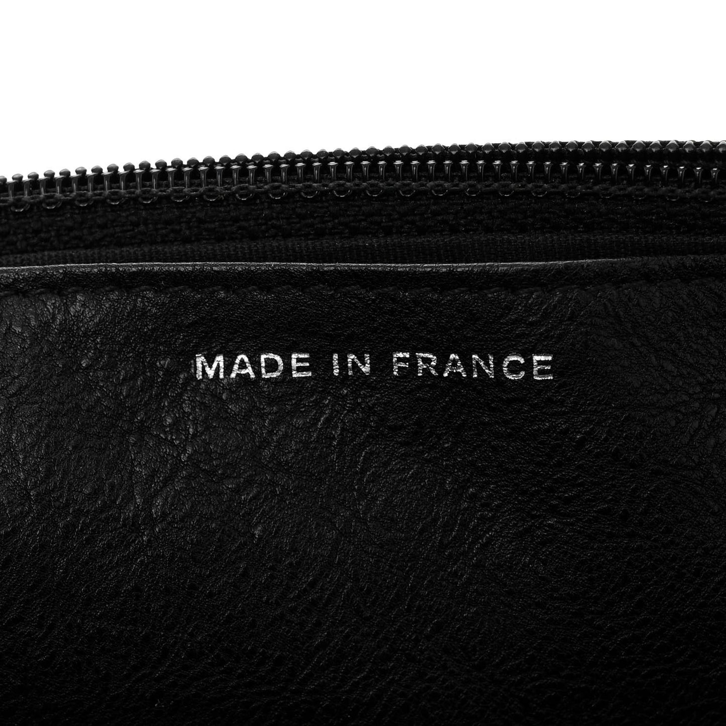 Calfskin Quilted Chain Around Boy Wallet On Chain WOC Black