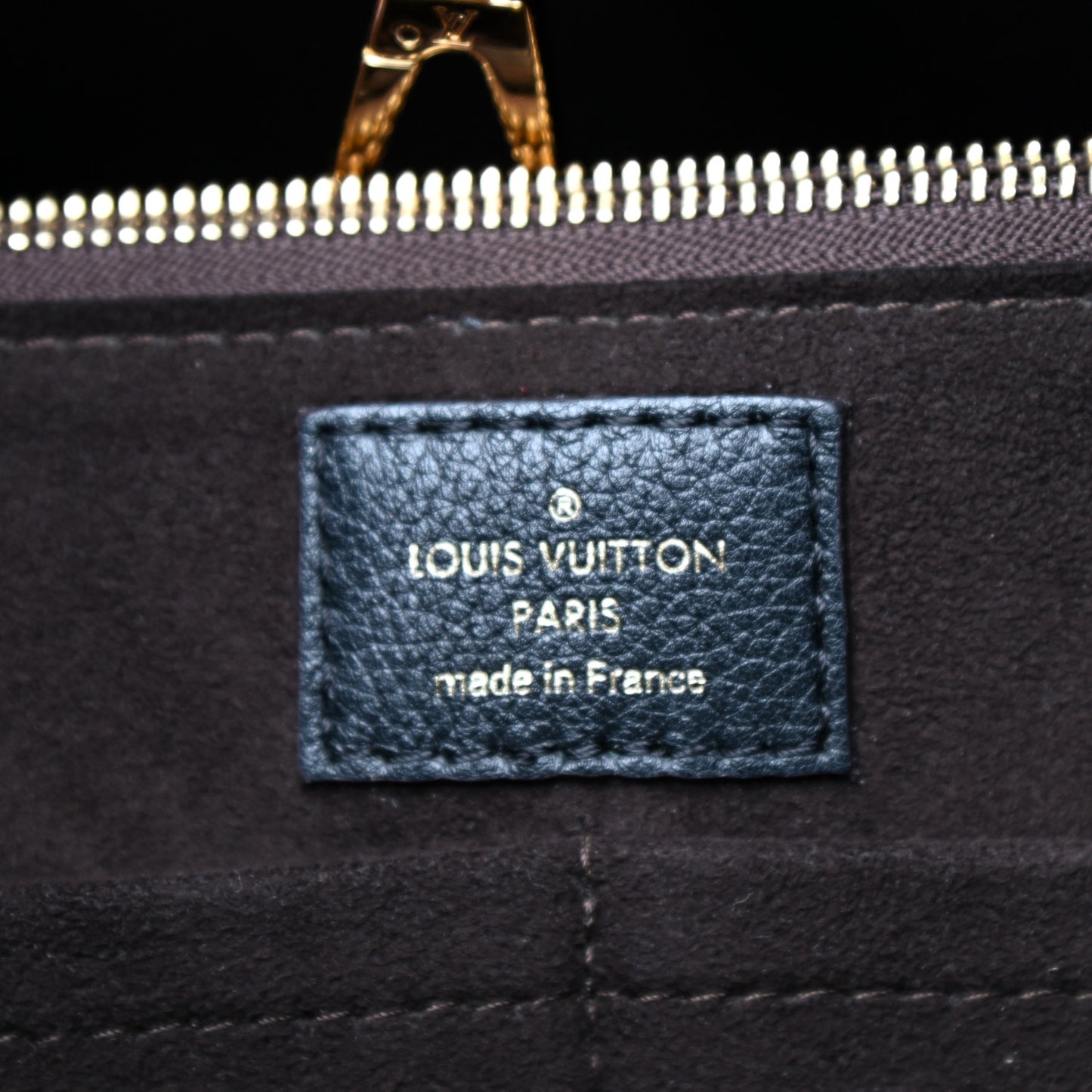 Calfskin Monogram Kimono Tote Black
