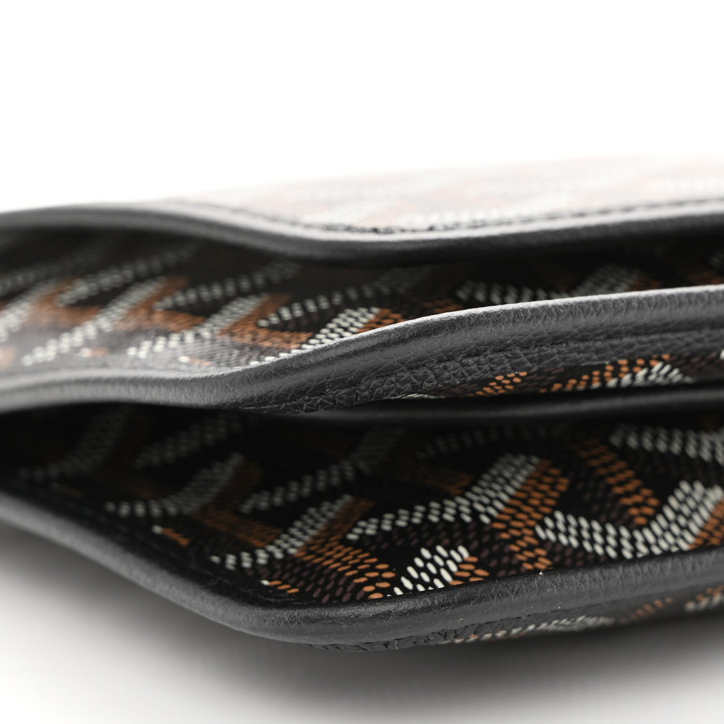 Goyardine Plumet Wallet Clutch Black