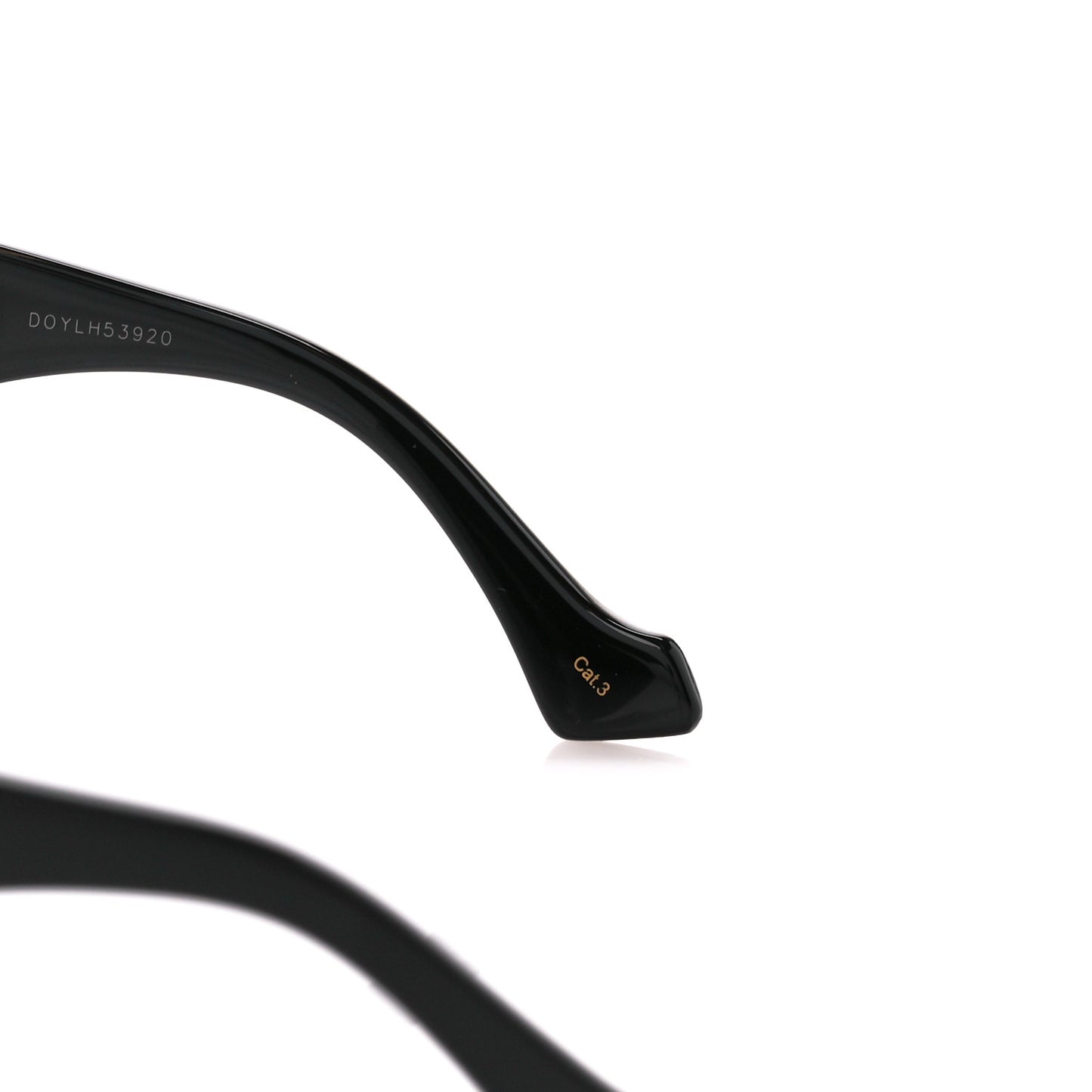 Acetate Square Frame Sunglasses GG0956S Black