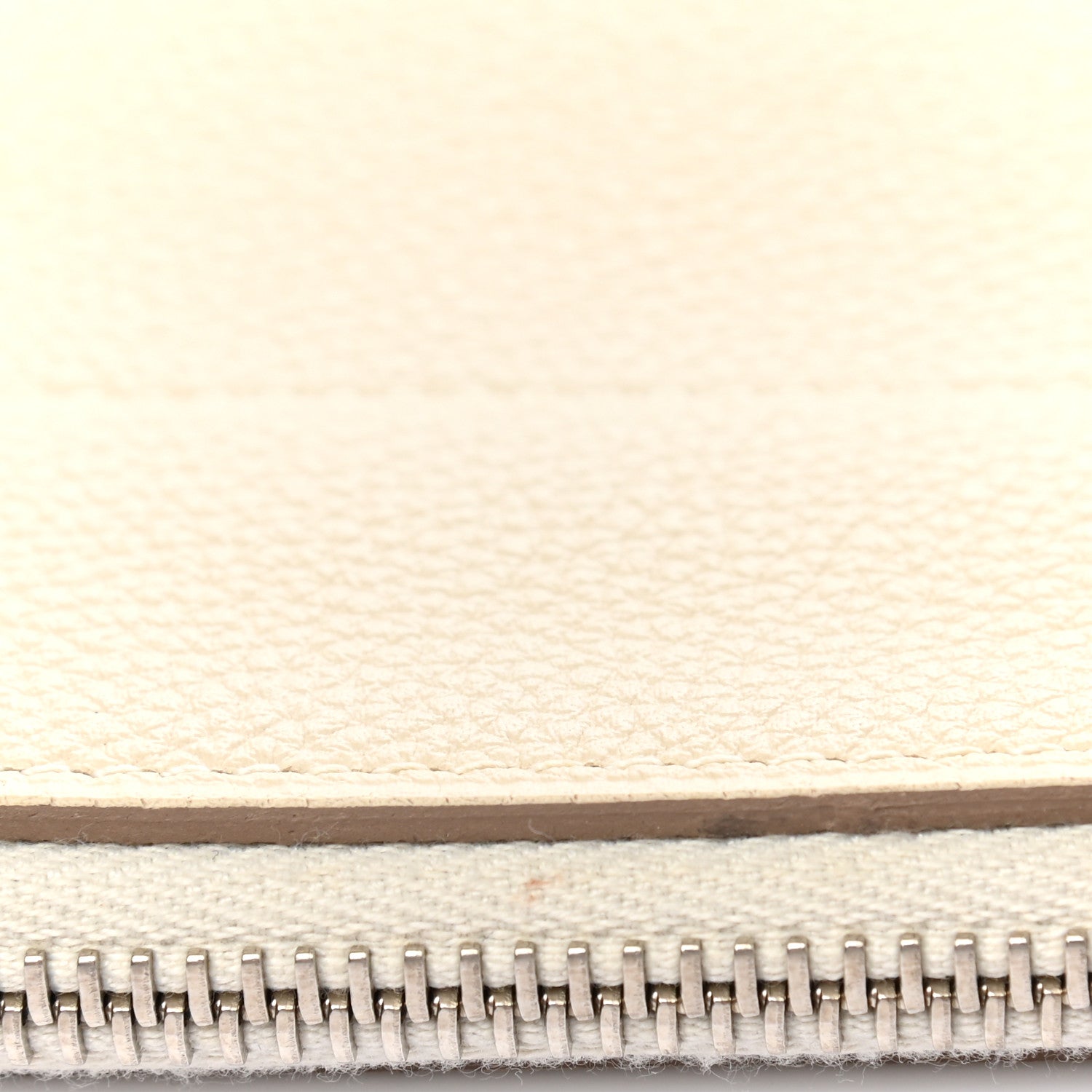 Hermes Togo Medium Bazar Pouch Craie 8 of 9
