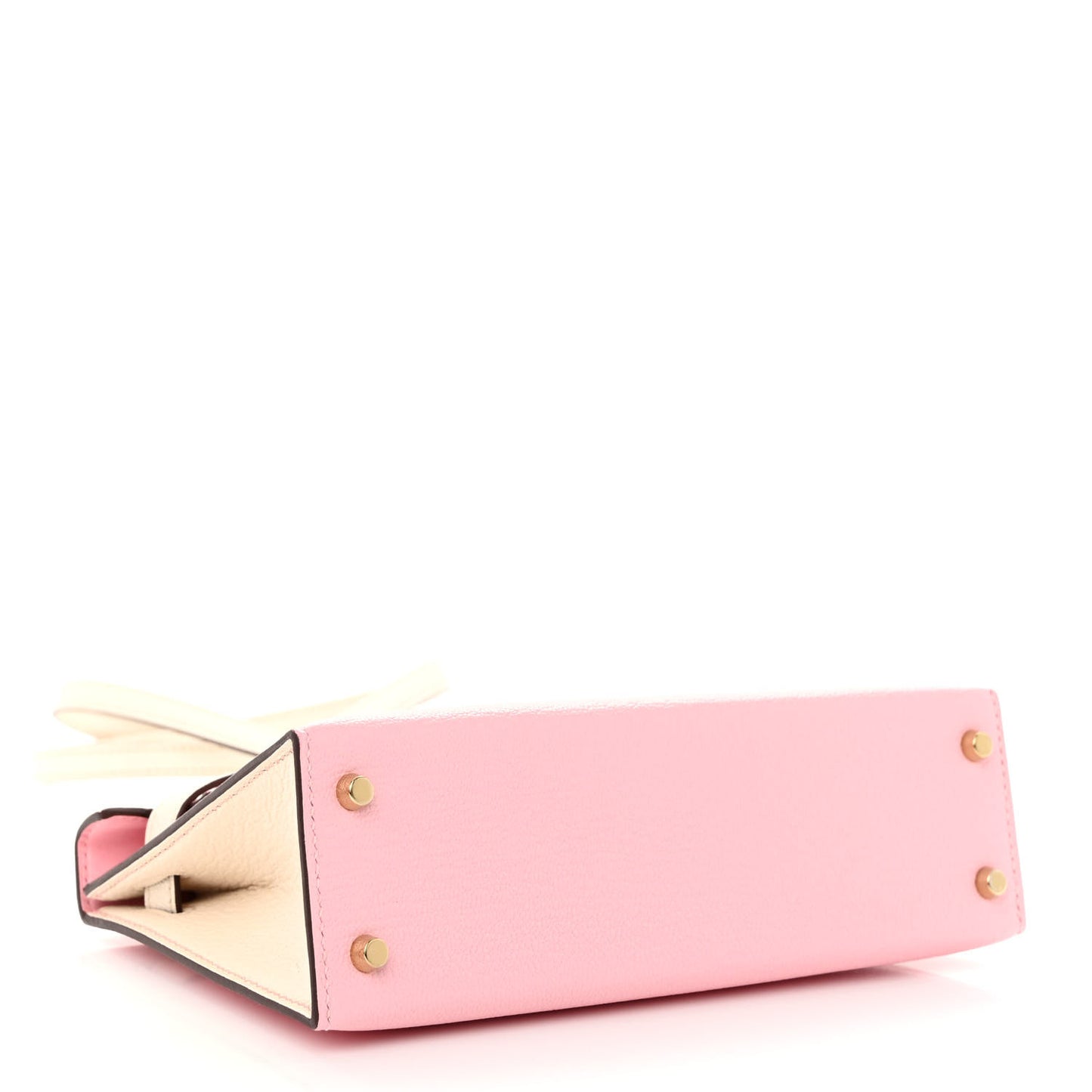 Chevre Mysore Horseshoe Mini Kelly Sellier 20 Rose Sakura Nata