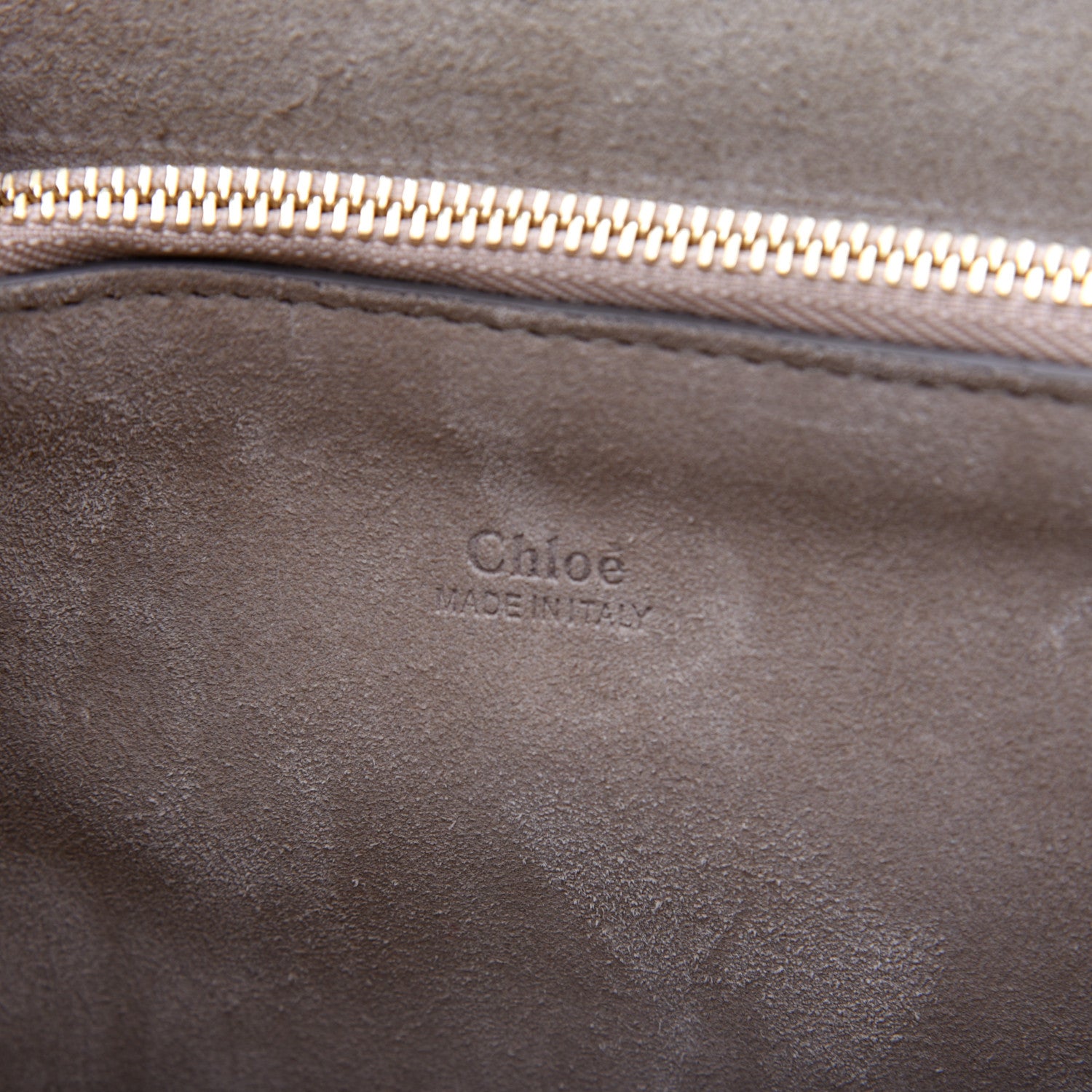 Chloe Suede Calfskin Medium Faye Shoulder Bag Tobacco 8 of 15
