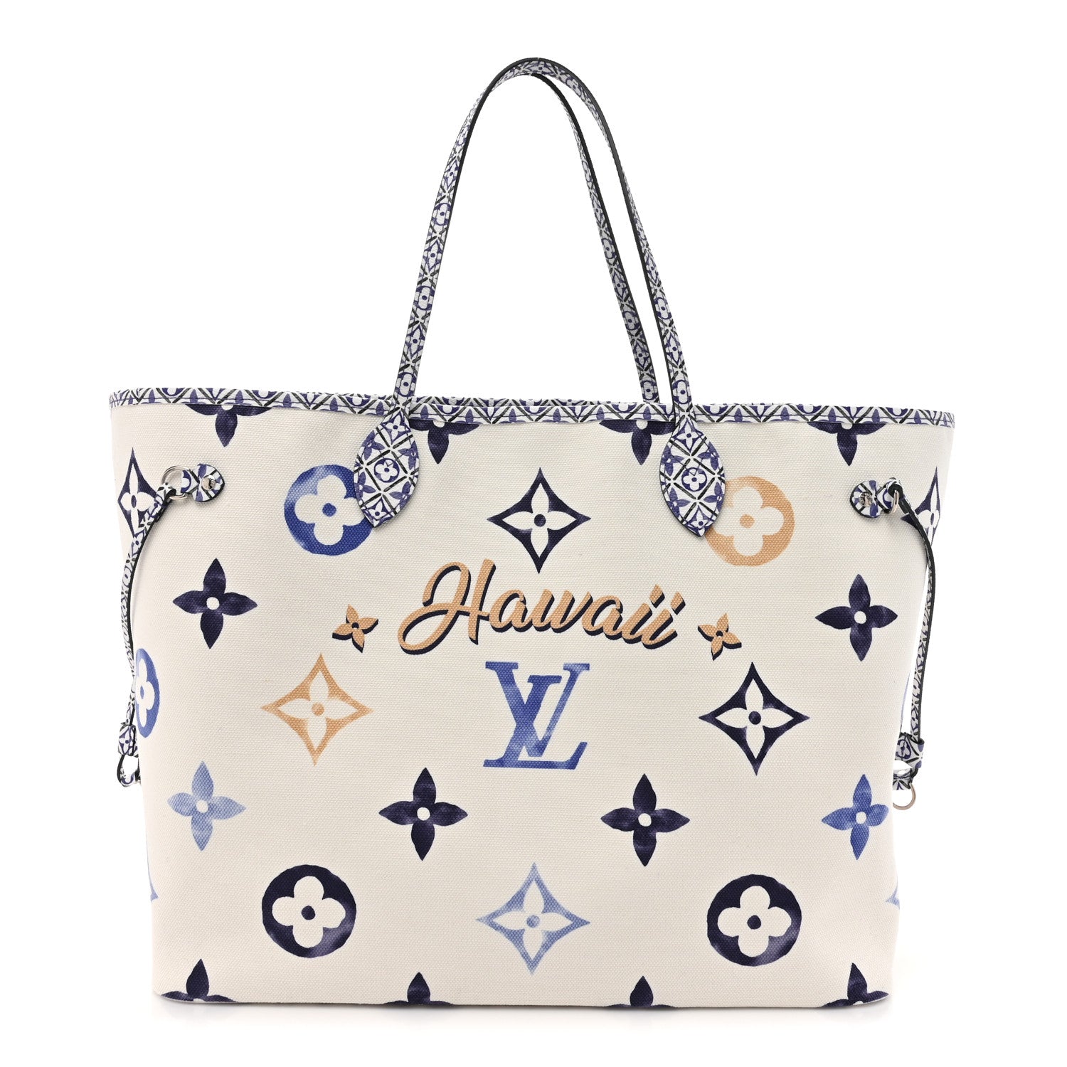 Louis Vuitton Monogram Canvas By The Pool Hawaii 2.0 Neverfull GM Blue 1 of 11