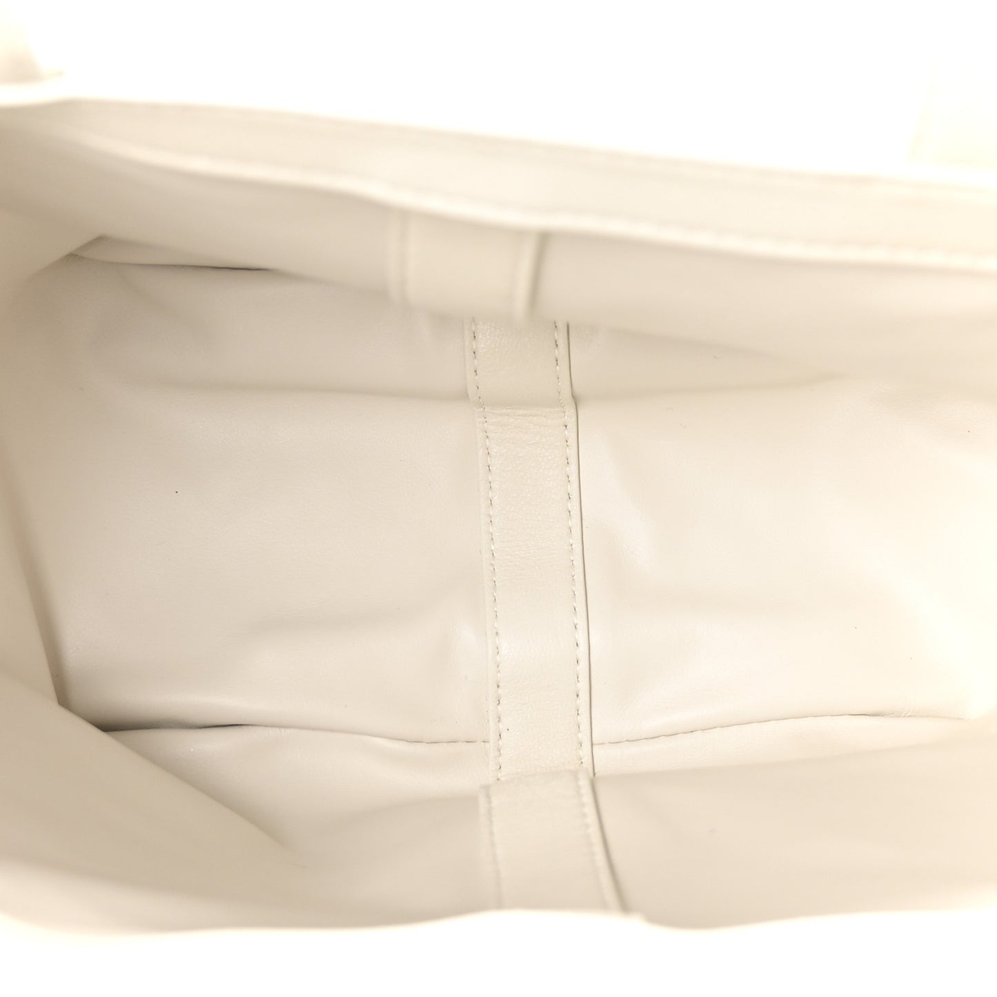 Nappa Intrecciato Small Flip Flap Tote Chalk