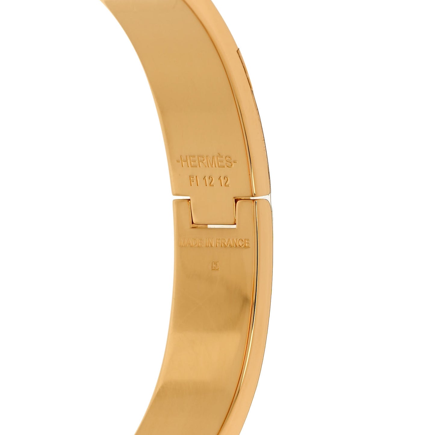 Enamel Printed Narrow Lanternes Ballons et Cocarde Clic Clac H Bracelet GM Lumiere