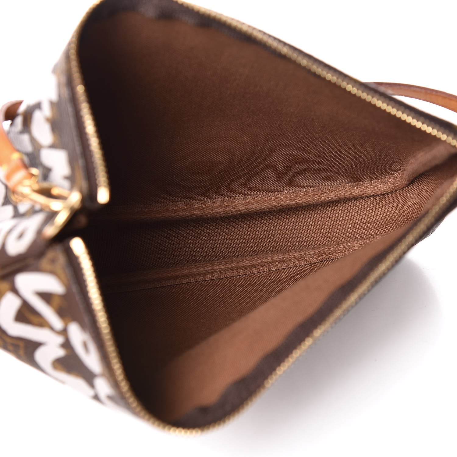 Louis Vuitton Monogram Graffiti Pochette Accessories Silver 5 of 13