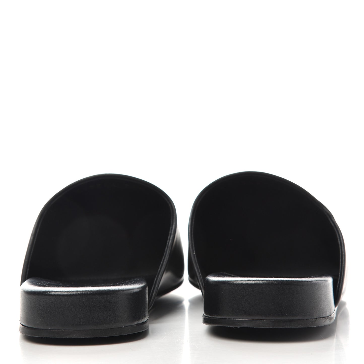 Calfskin Mules 36.5 Black