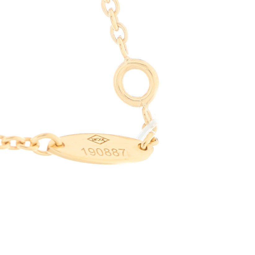 18K Yellow Gold Diamond Mimirose Pendant Necklace