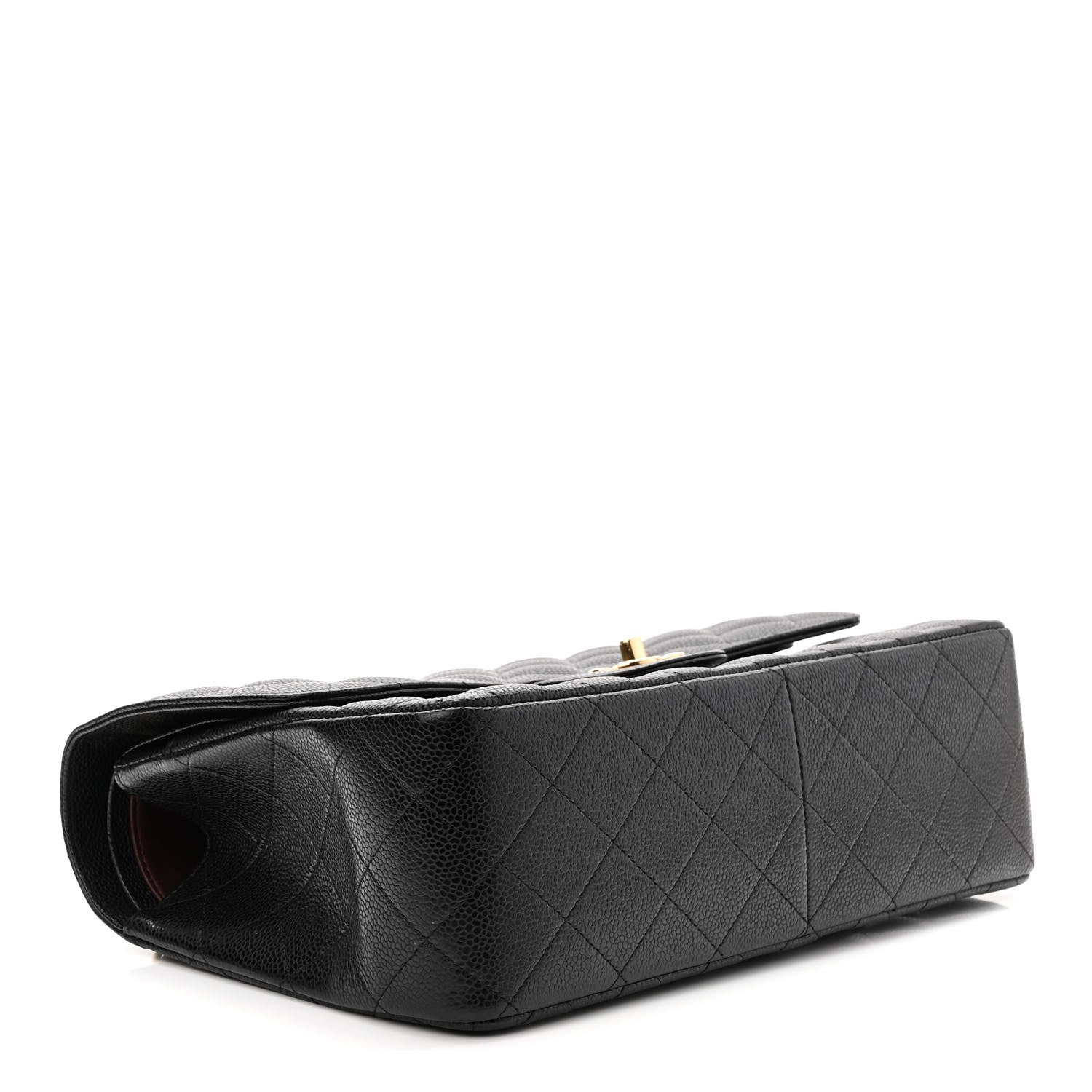 Chanel Caviar Quilted Jumbo Double Flap Black 3 of 11