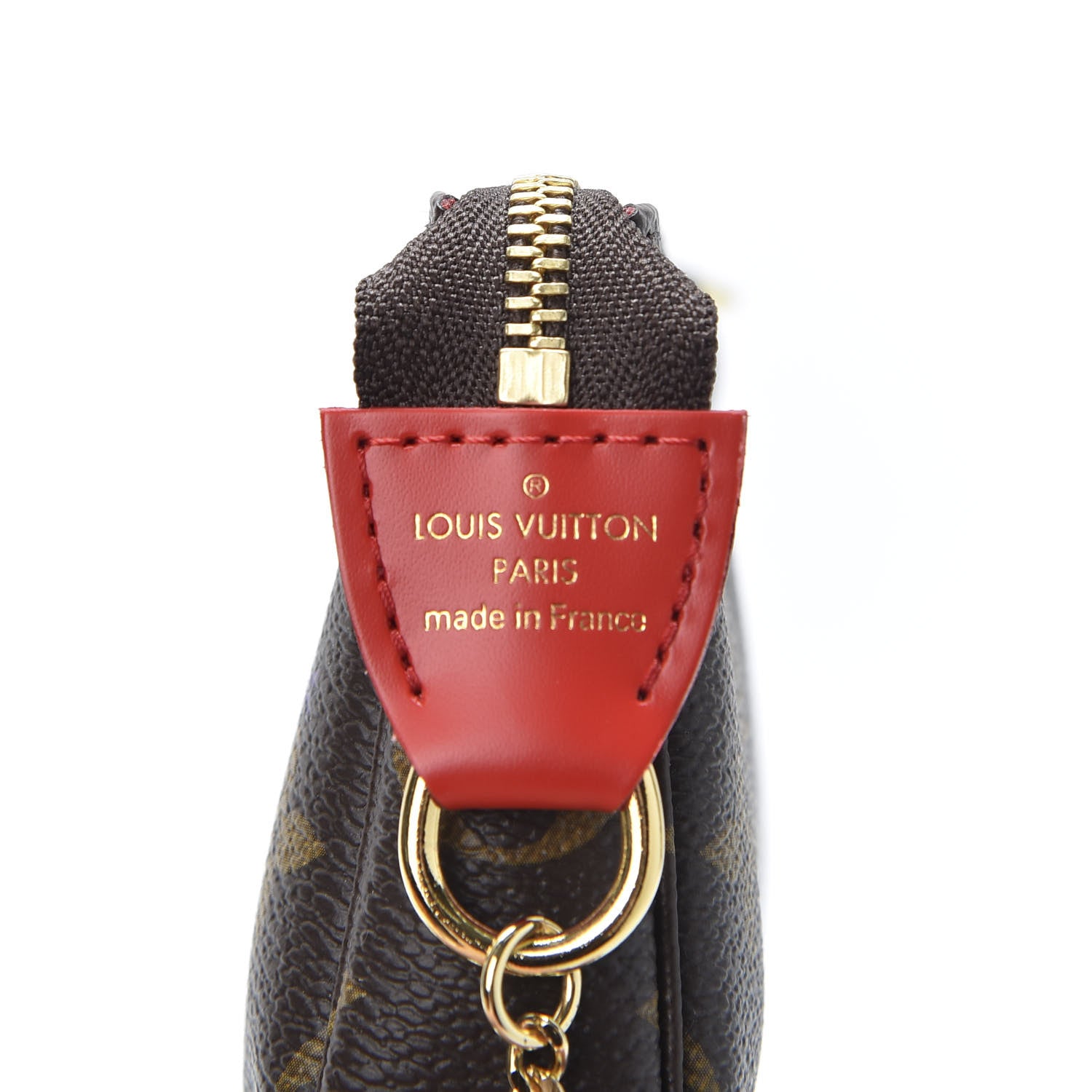 Louis Vuitton Monogram 2020 Christmas Animation Bumper Cars Mini Pochette Accessories Coquelicot 7 of 9