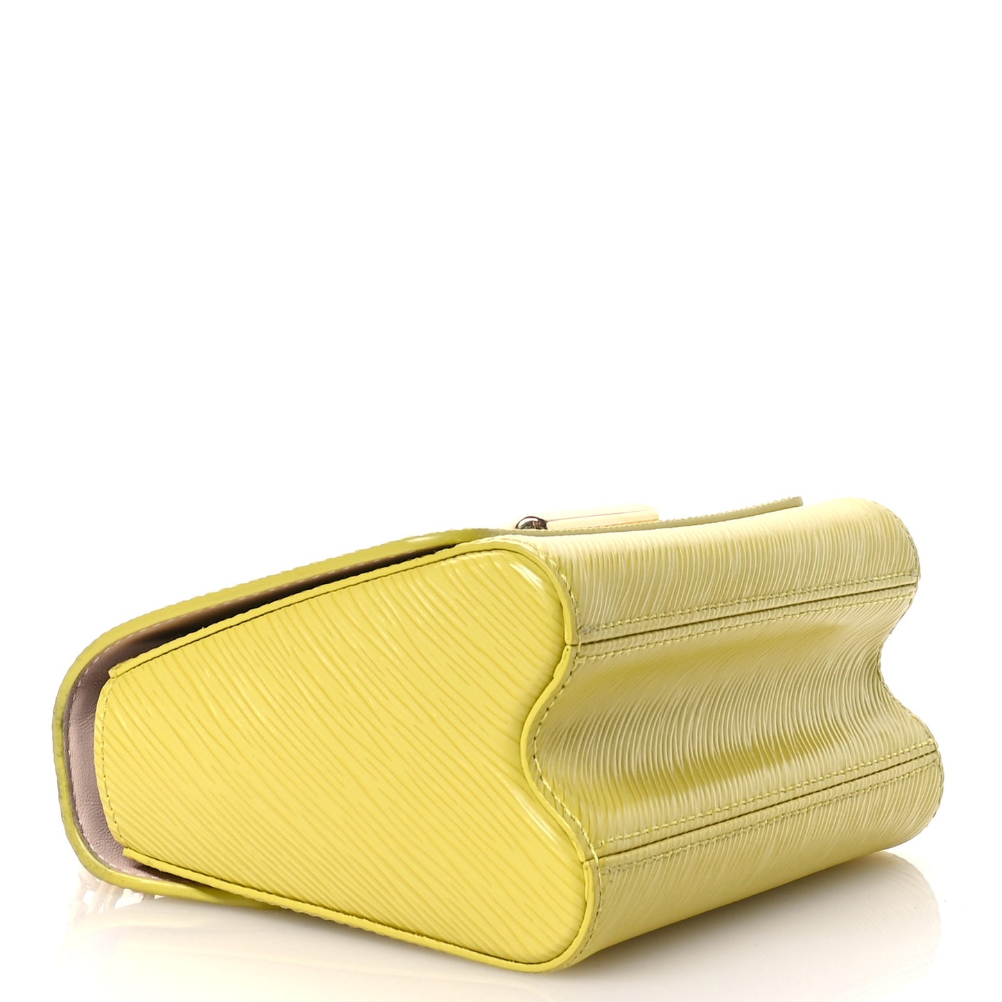 Epi Twist Shoulder Bag PM Citron Yellow
